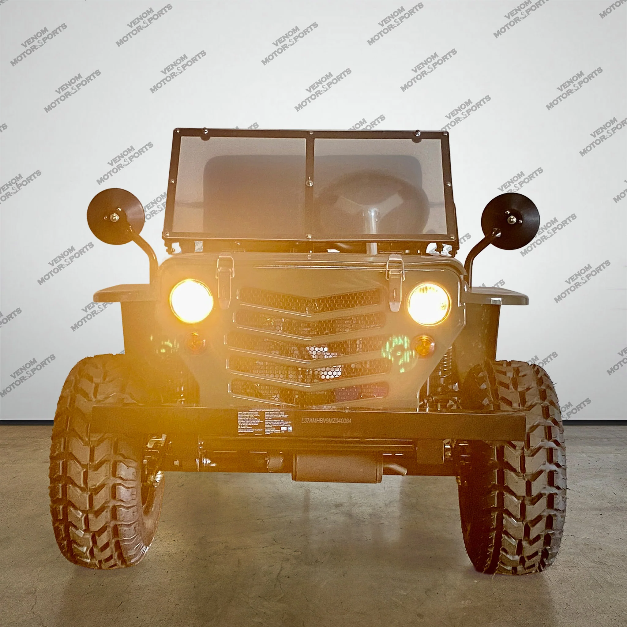Thunderbird 125cc Mini Jeep | Willys Edition | PAZ125-1 | 3-Speed - Image 10