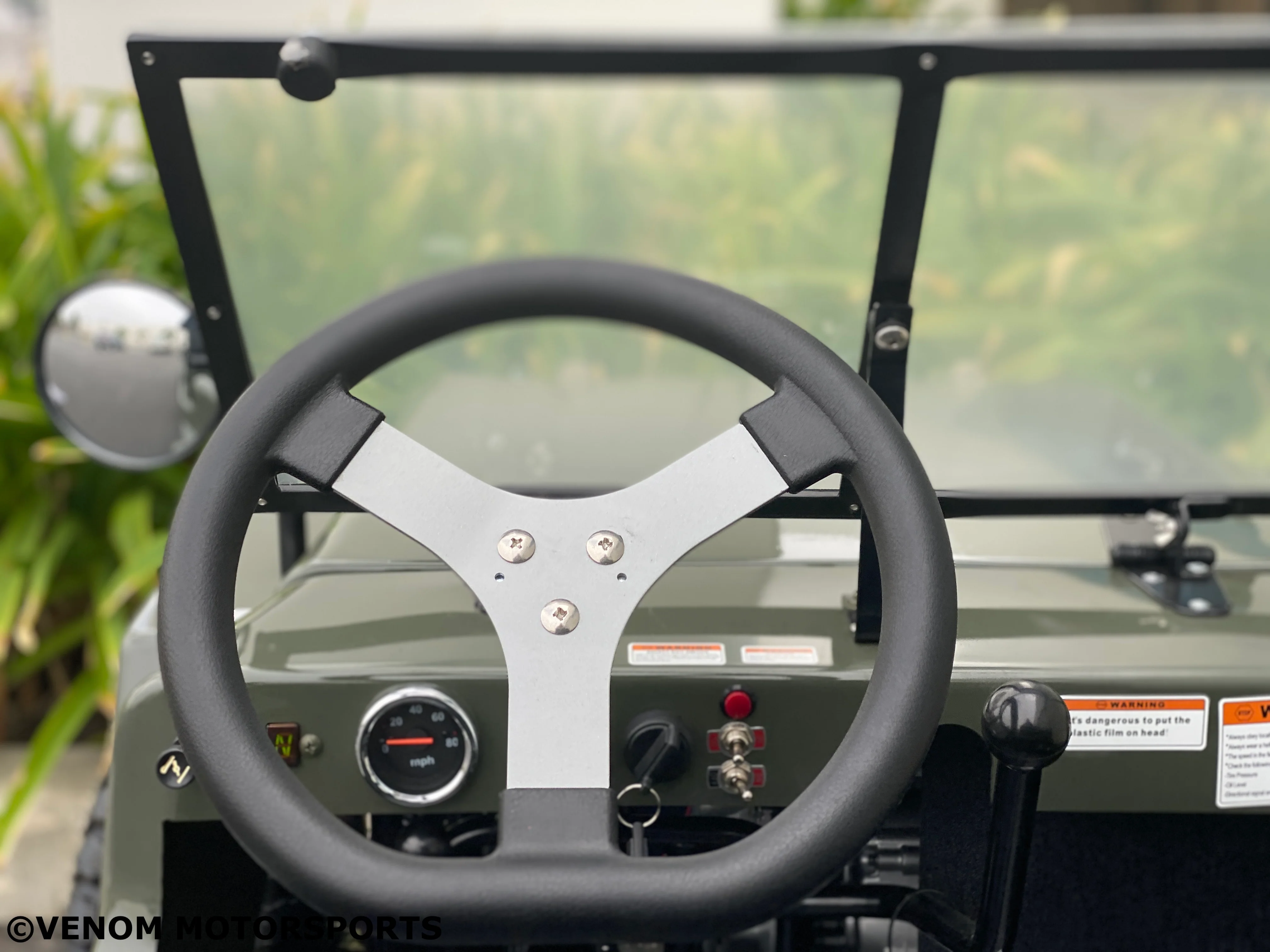 Thunderbird 125cc Mini Jeep | Willys Edition | PAZ125-1 | 3-Speed - Image 12