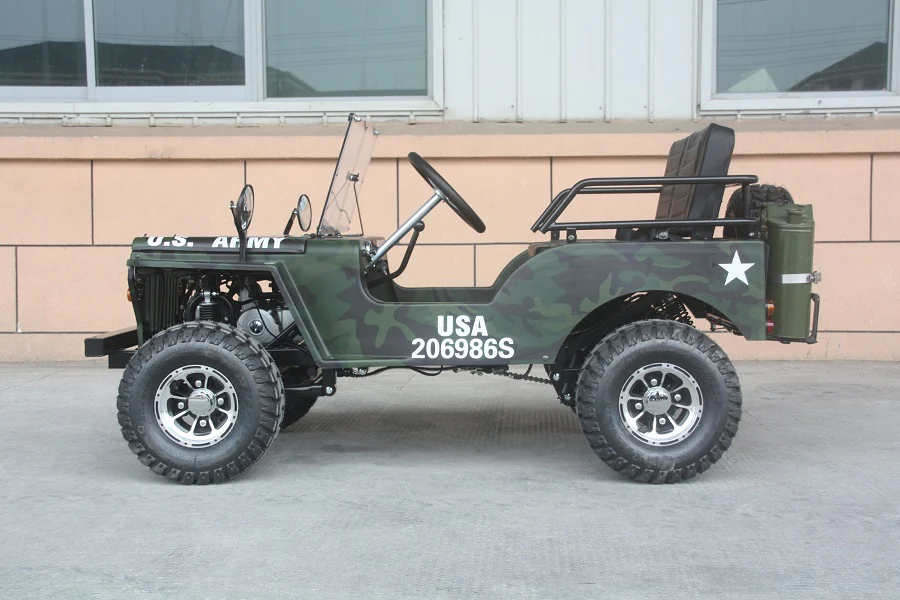 Thunderbird 125cc Mini Jeep | Willys Edition | PAZ125-1 | 3-Speed - Image 13