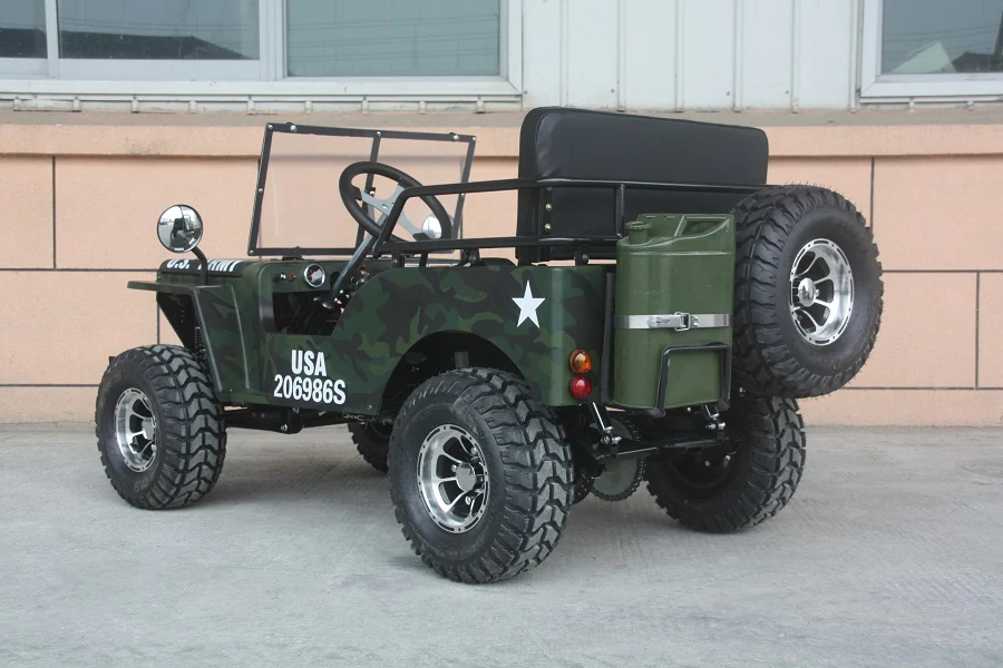 Thunderbird 125cc Mini Jeep | Willys Edition | PAZ125-1 | 3-Speed - Image 14