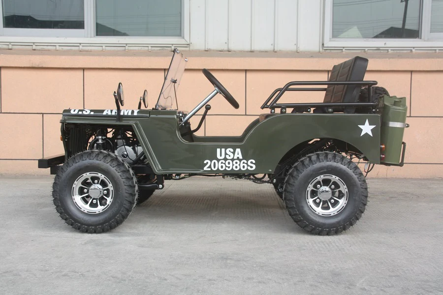 Thunderbird 125cc Mini Jeep | Willys Edition | PAZ125-1 | 3-Speed - Image 15