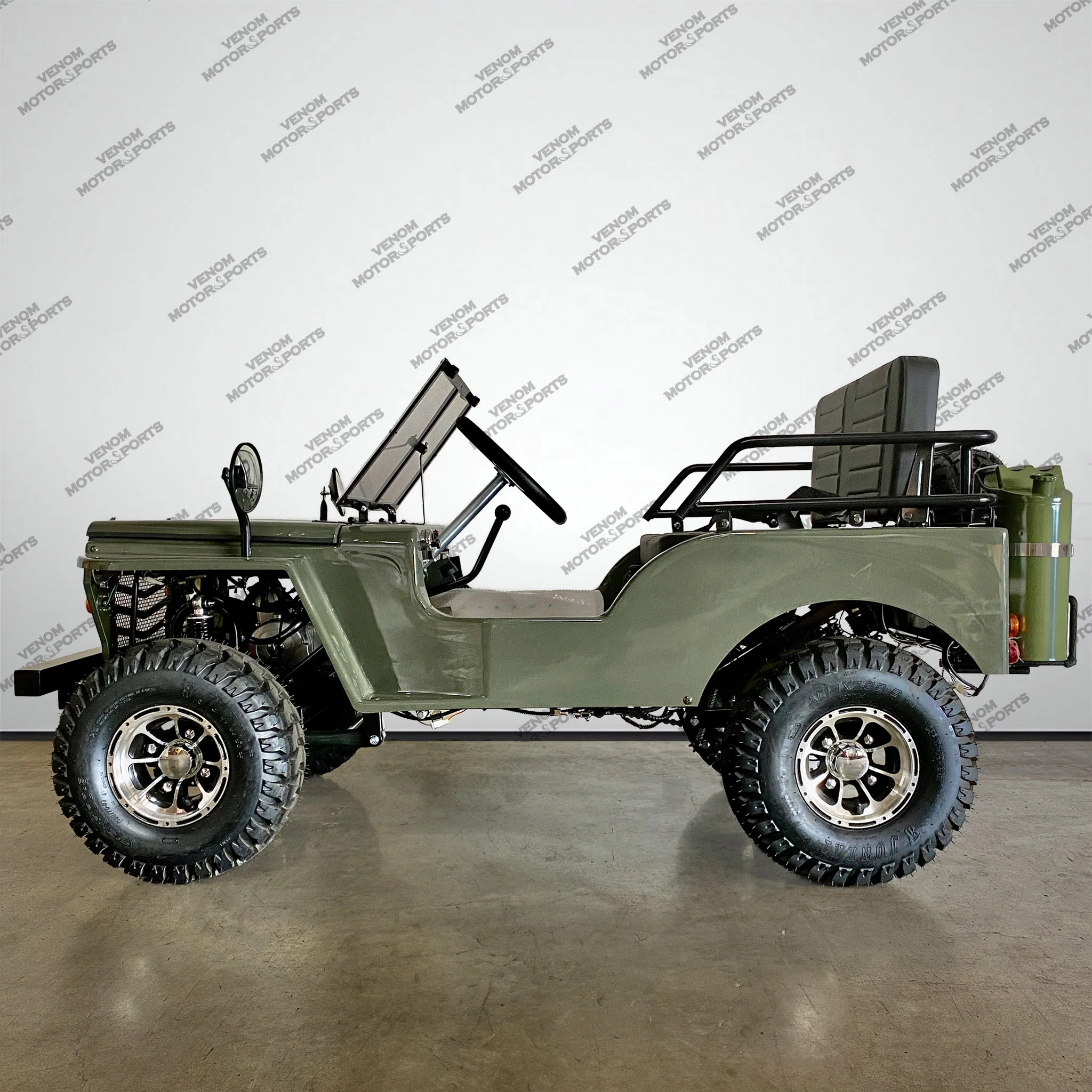 Thunderbird 125cc Mini Jeep | Willys Edition | PAZ125-1 | 3-Speed - Image 3