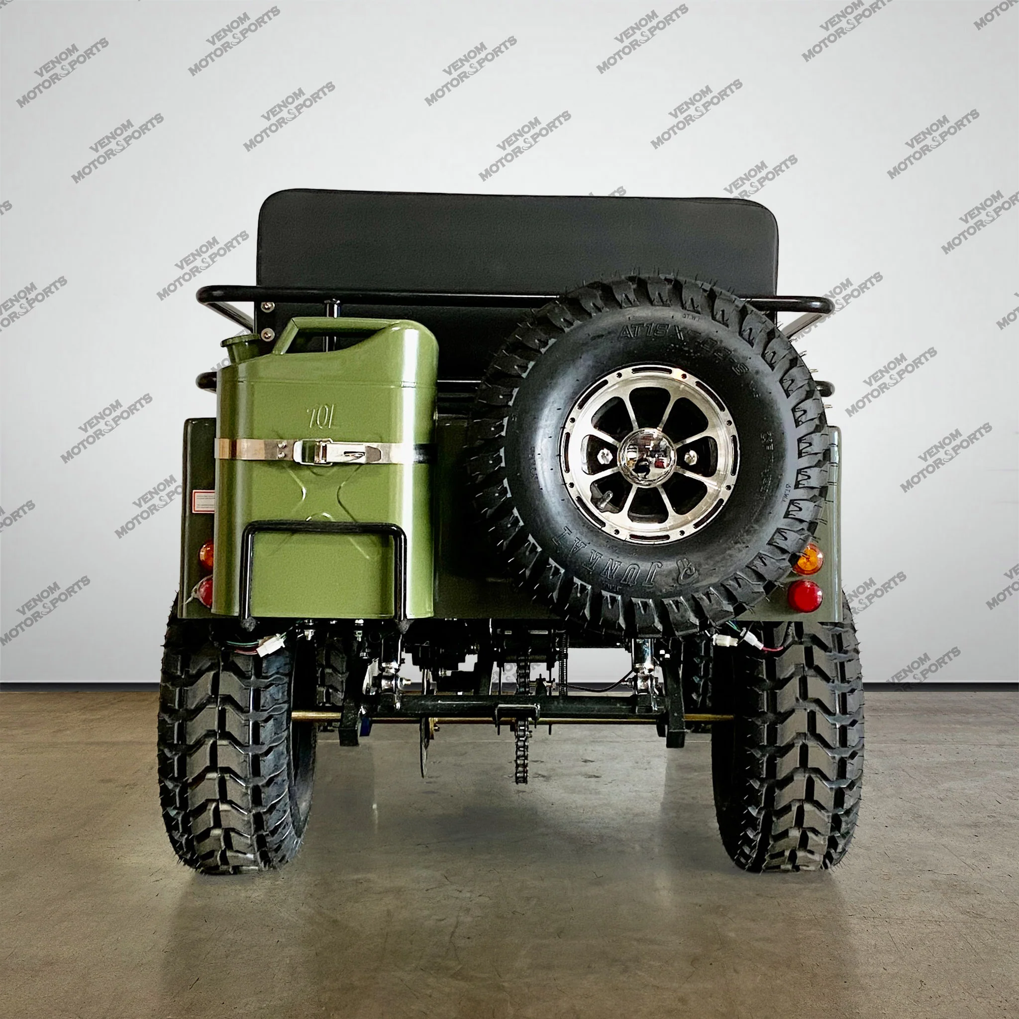 Thunderbird 125cc Mini Jeep | Willys Edition | PAZ125-1 | 3-Speed - Image 5