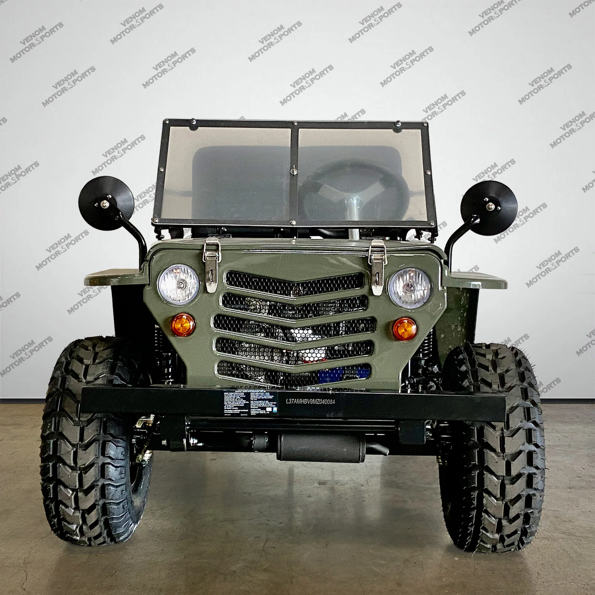 Thunderbird 125cc Mini Jeep | Willys Edition | PAZ125-1 | 3-Speed - Image 9