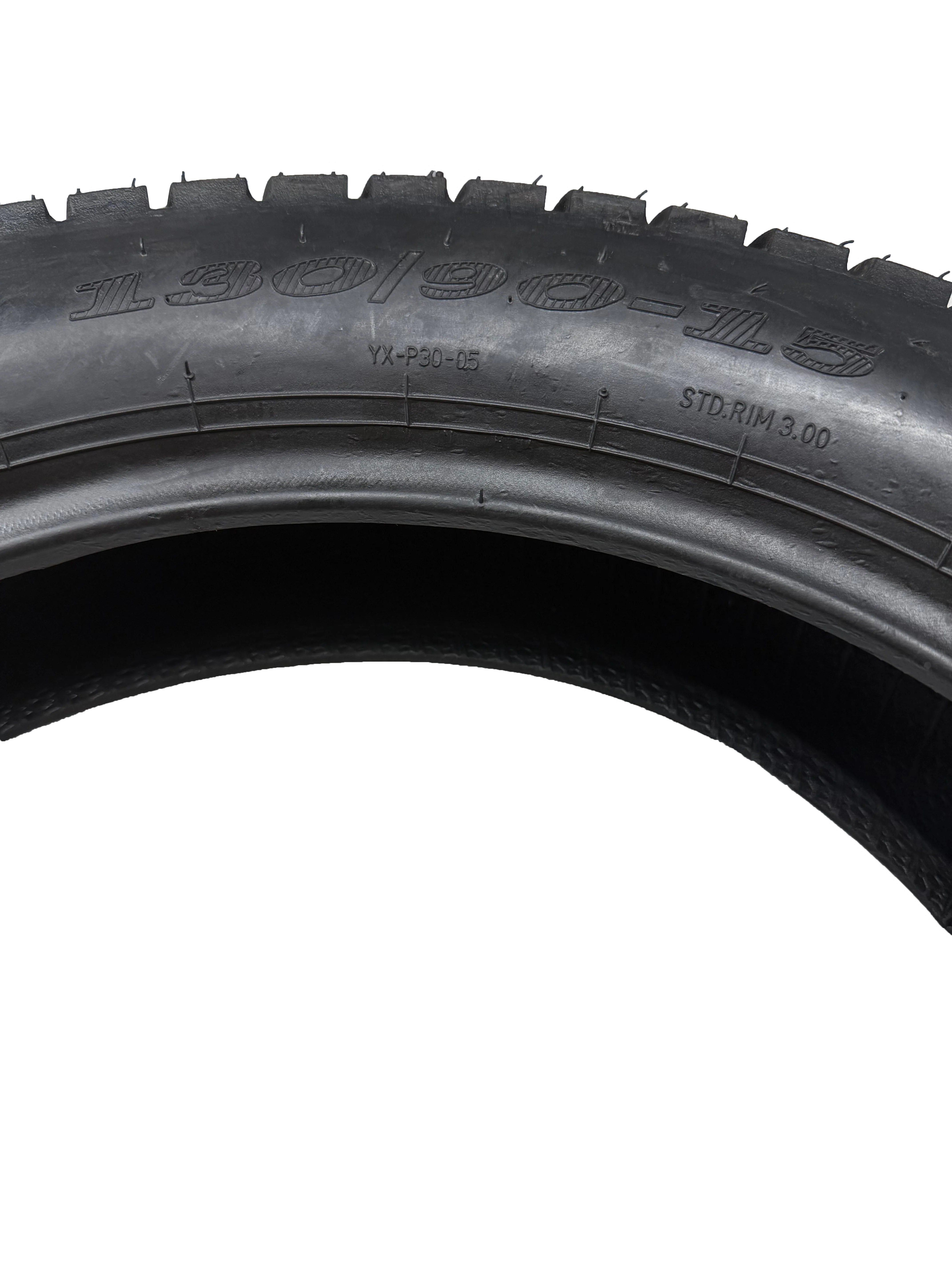 130/90-15 Motorcycle Tire - Image 2