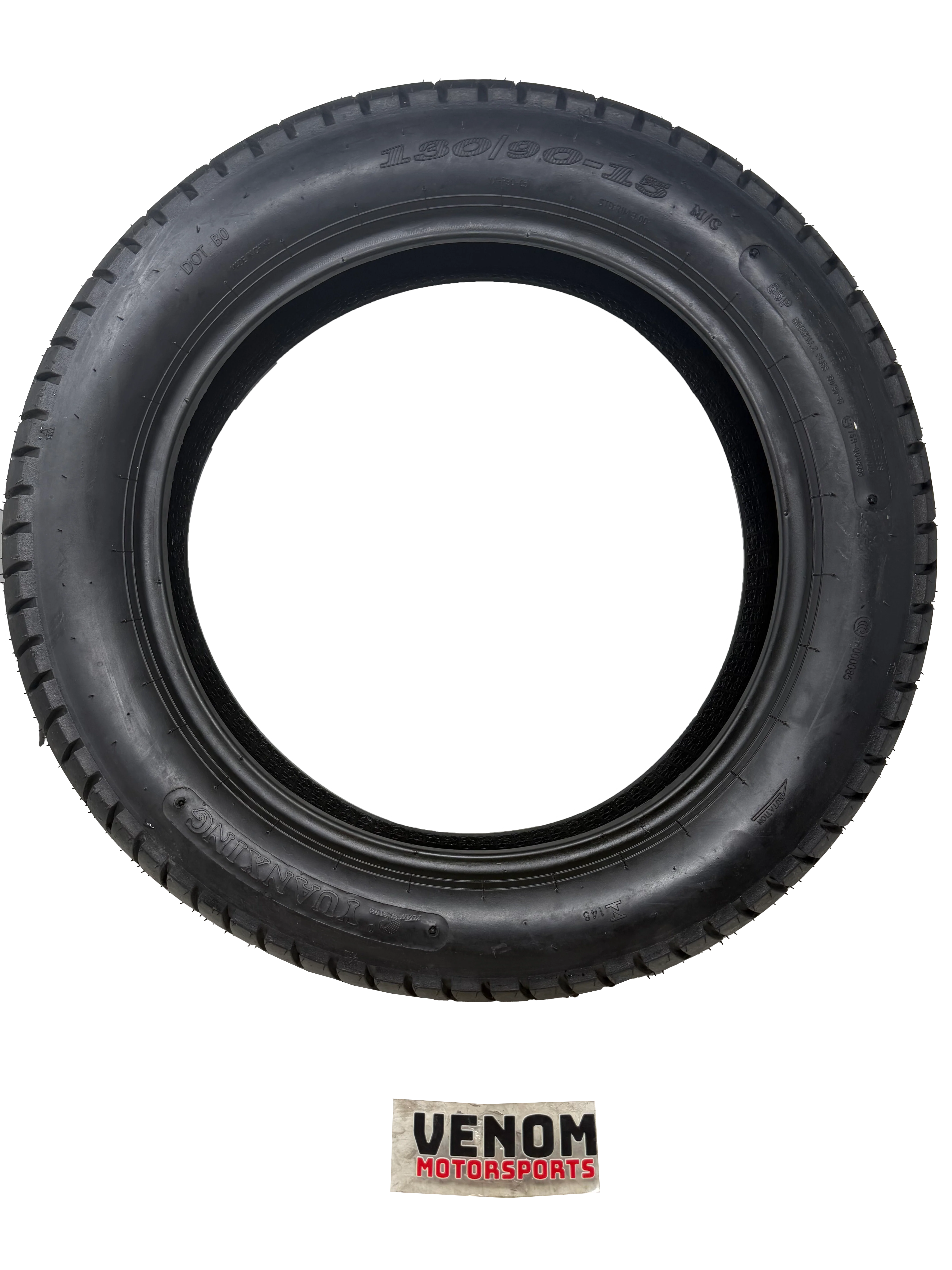 130/90-15 Motorcycle Tire - Image 3