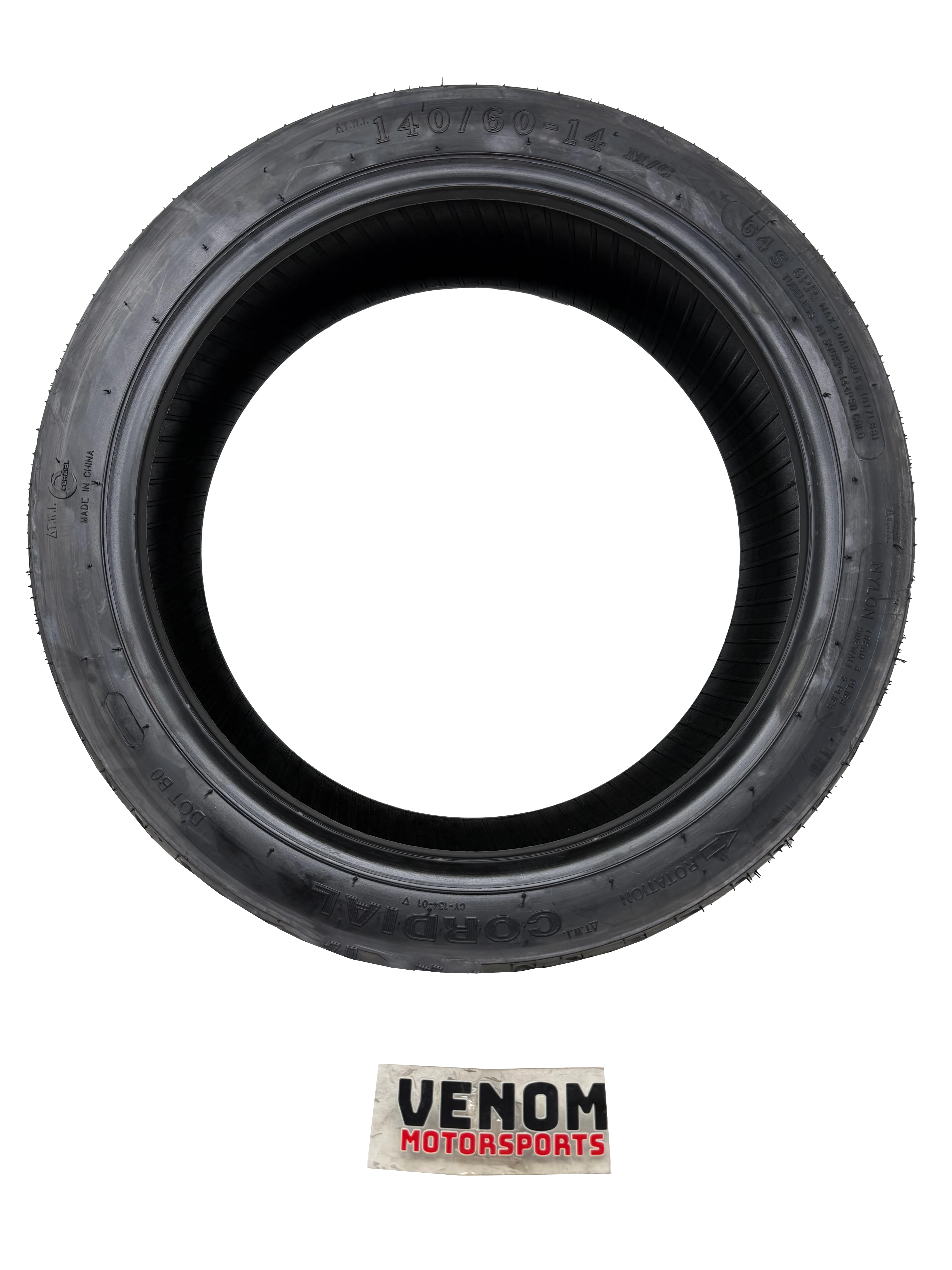 140/60-14 Motorcycle Tire - Image 3
