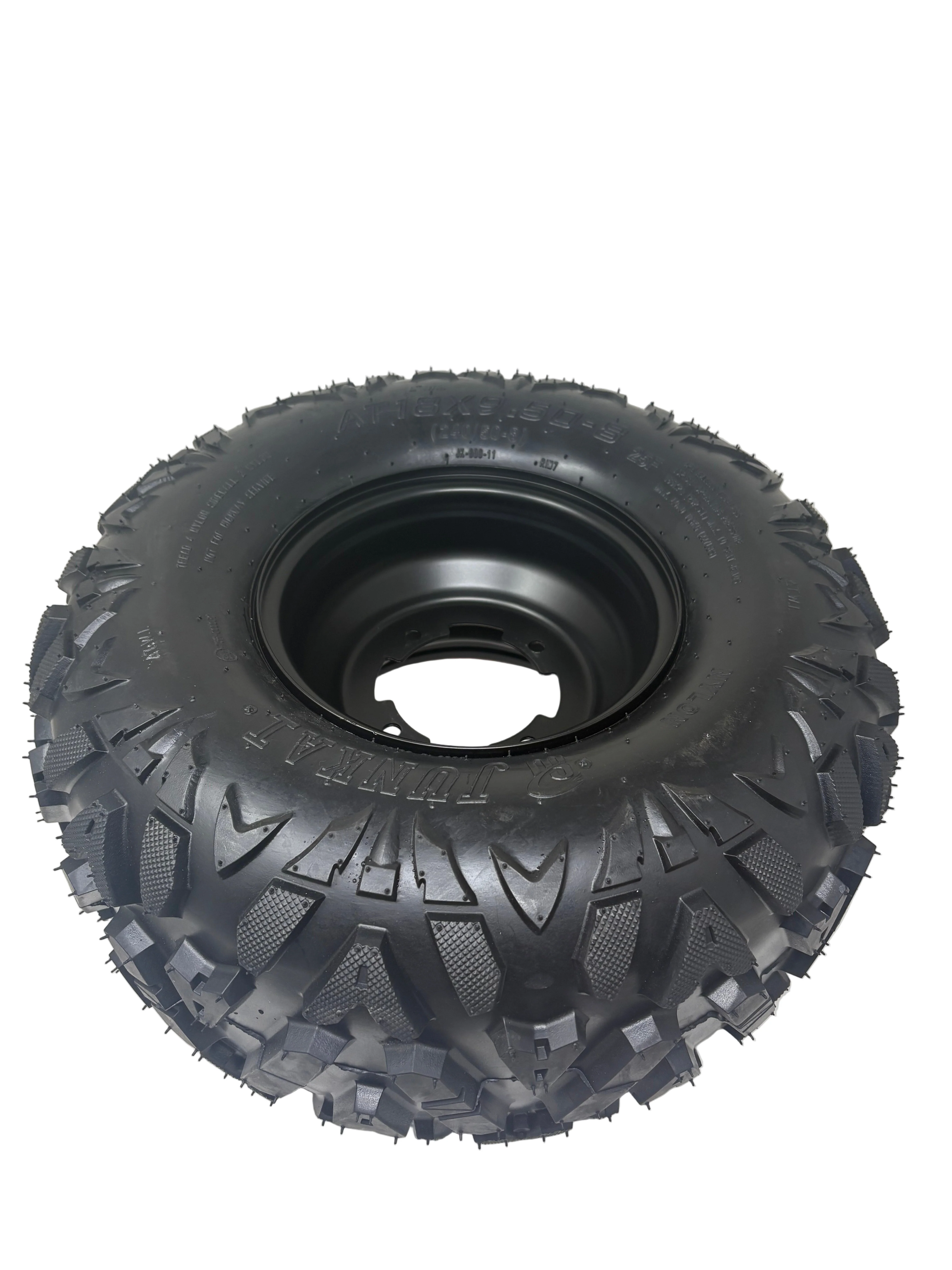 1500w Venom E-Grizzly Electric ATV | Rear Off-Road Tire (12501A-300100A-HECBAZ) - Image 2