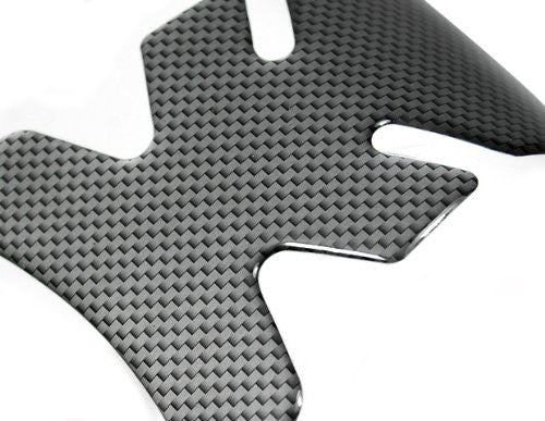 3D Carbon Fiber Look Motorcycle Sport Tank Gas Protector - Image 2