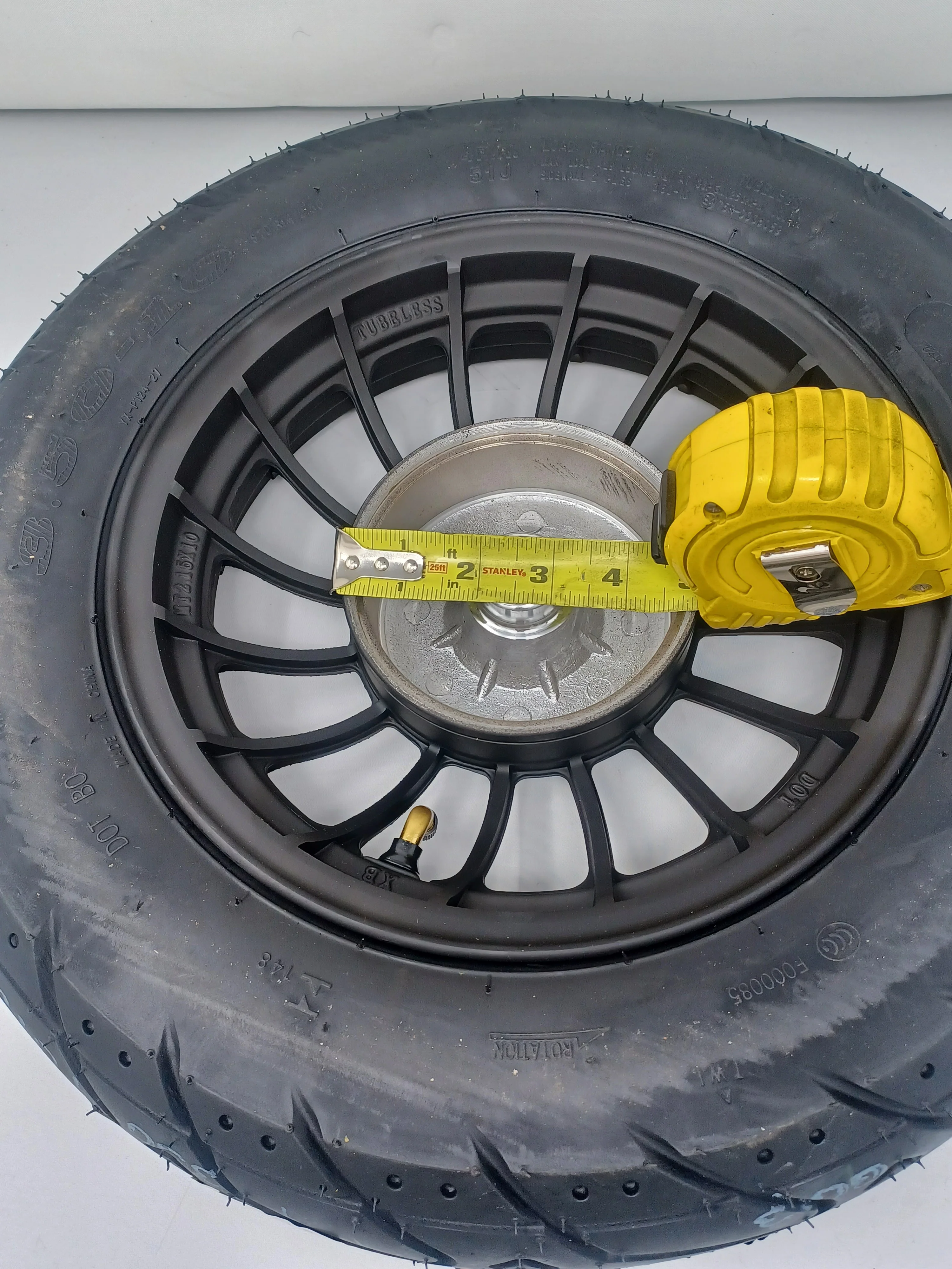 50cc Roma Scooter Rear Tire ON RIM 42700-S9E1-0000 - Image 5