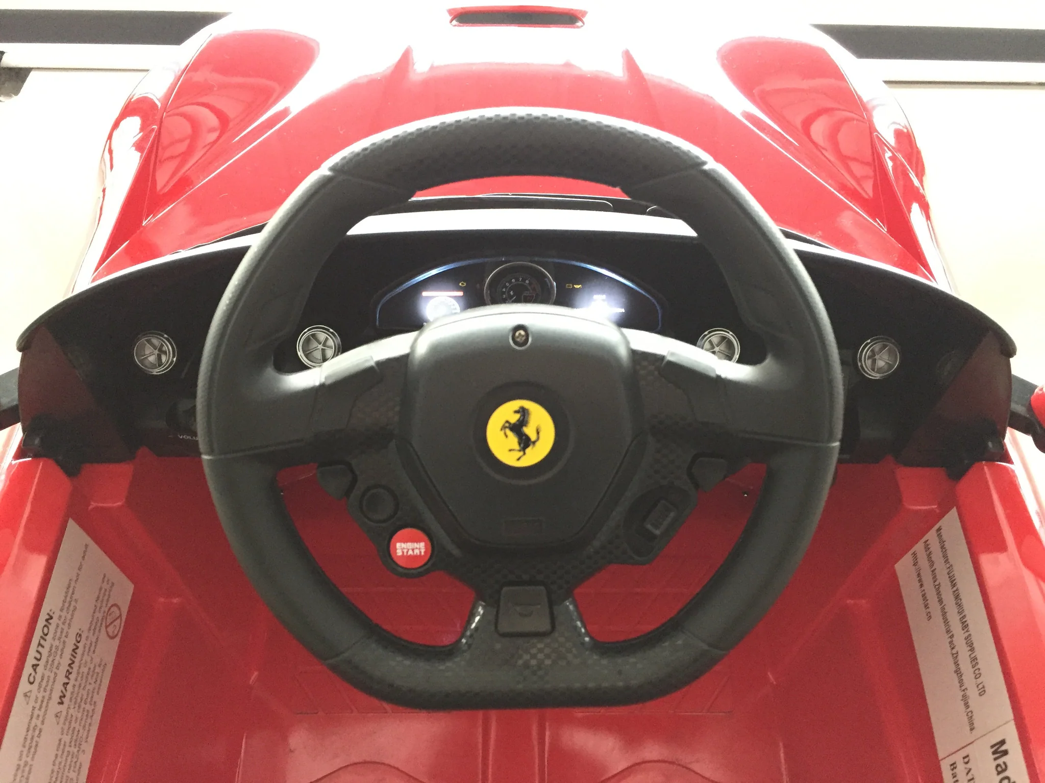 12V Ferrari F12 Ride on car for kids - Image 6