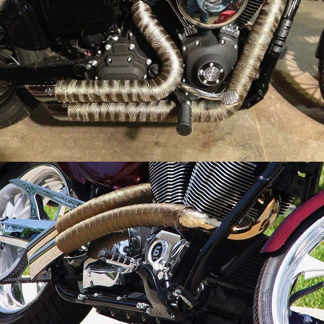 Motorcycle Exhaust Wrap, 2" x 50 Ft - Image 5