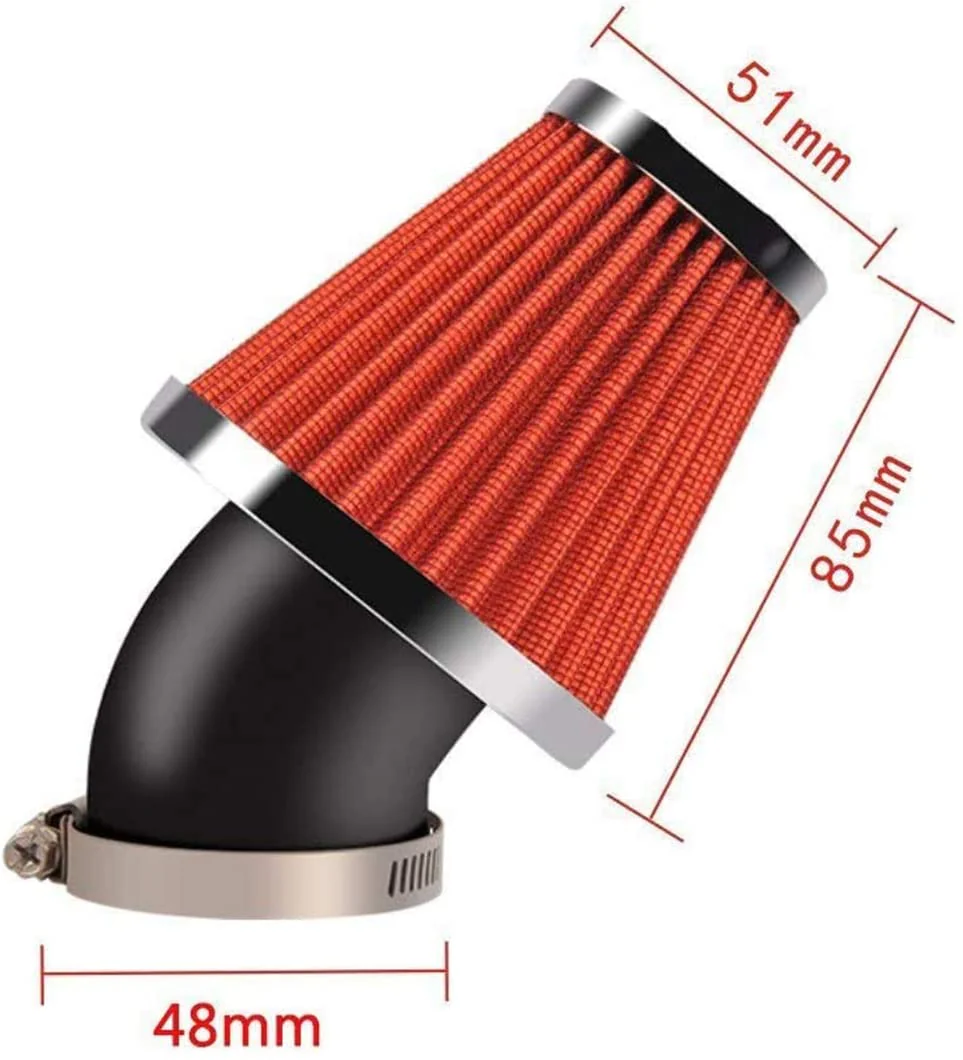 Nibbi Racing Air Filter | 48mm | 125cc-250cc Motorcycles - Image 5