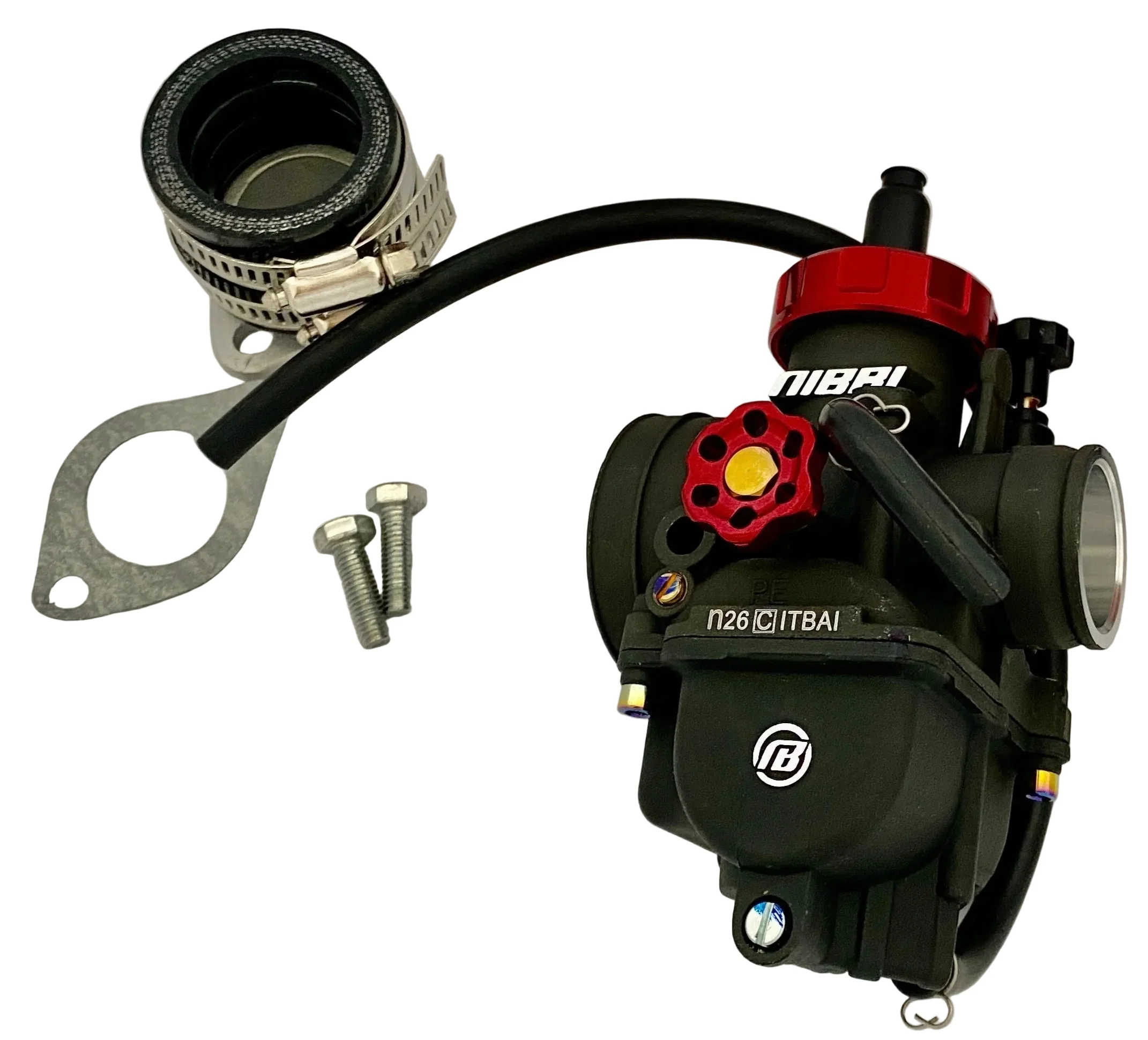 NIBBI Racing Carburetor + Intake | 125cc Motorcycles - Image 6