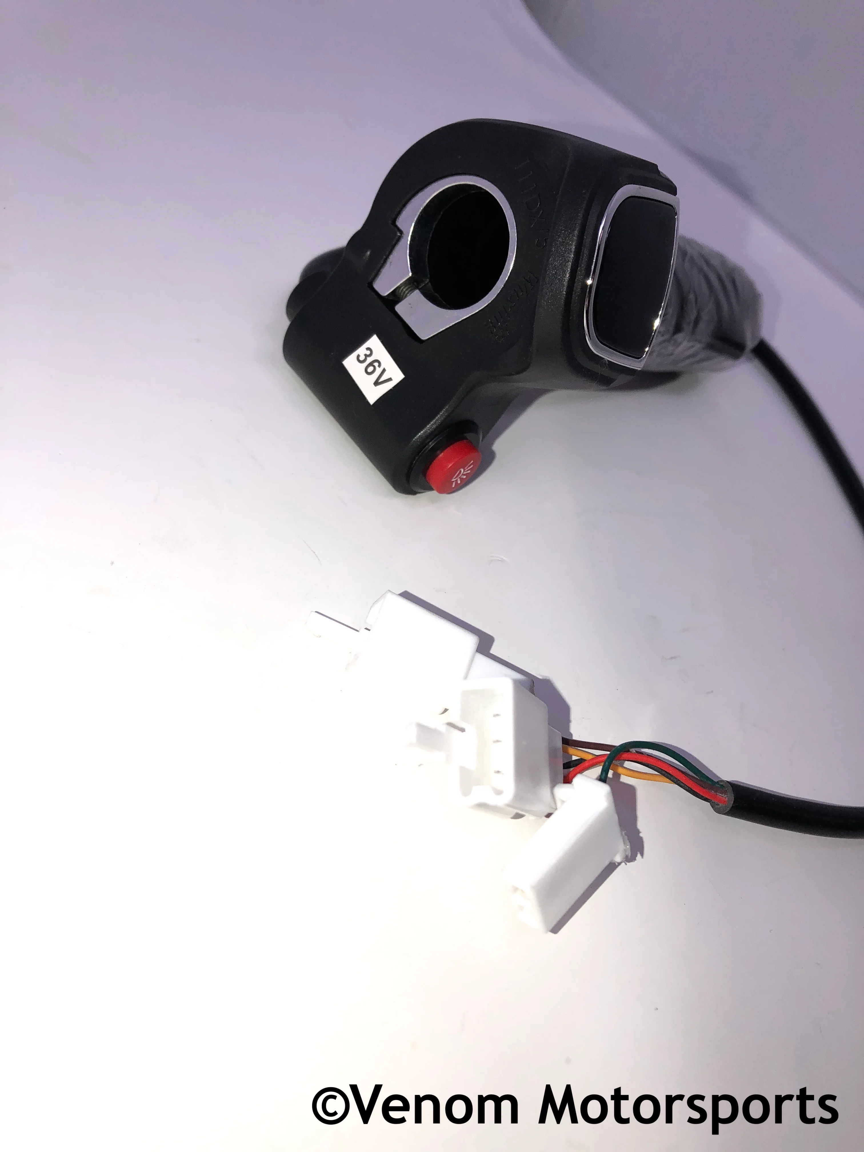1000W Quad Racer 36v Electric ATV | Throttle Grip / Assembly (4 018 0050 001 ) - Image 3