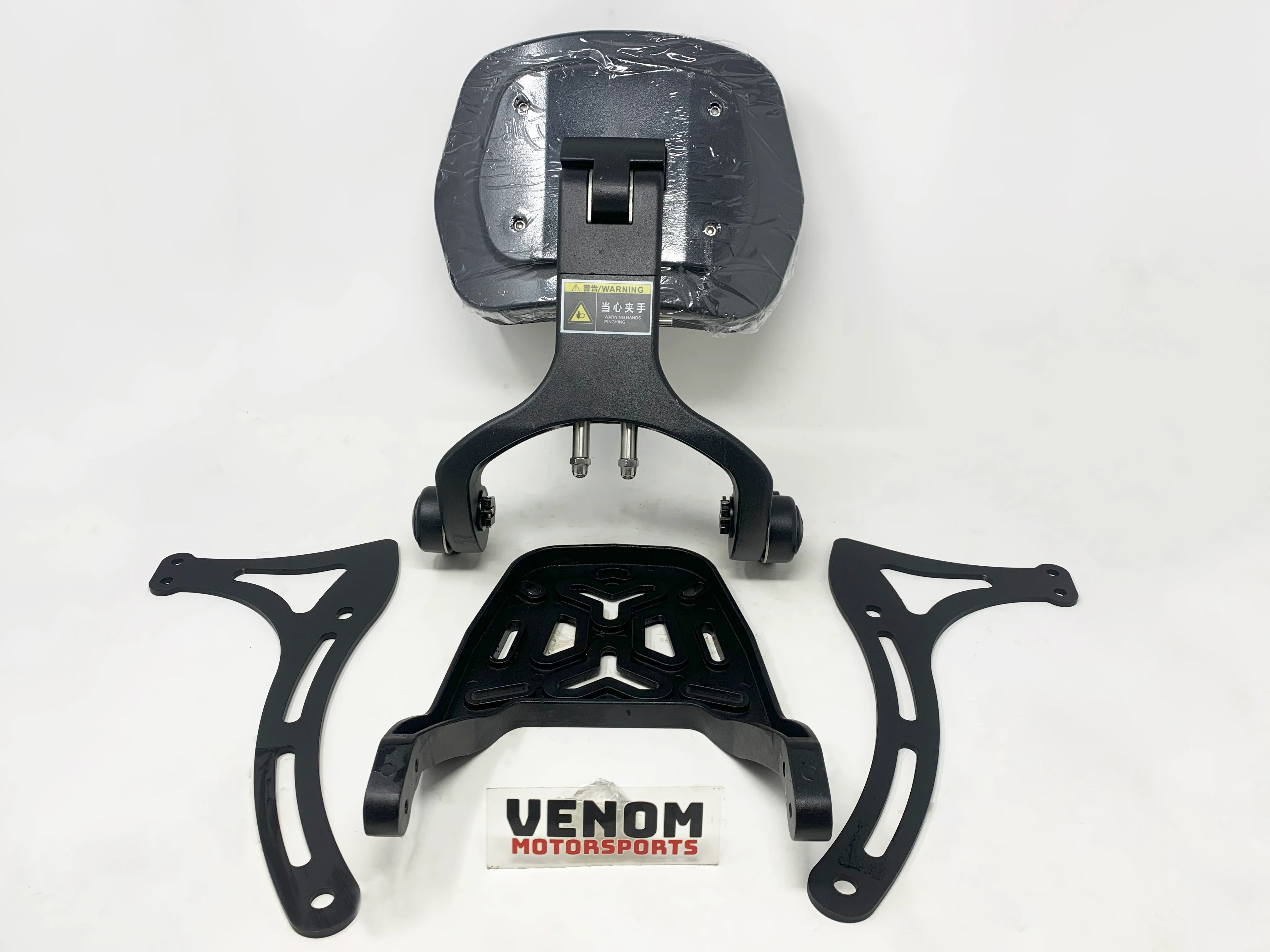 Sissy Bar Backrest & Luggage Rack | Lifan Lycan 250 - Image 2
