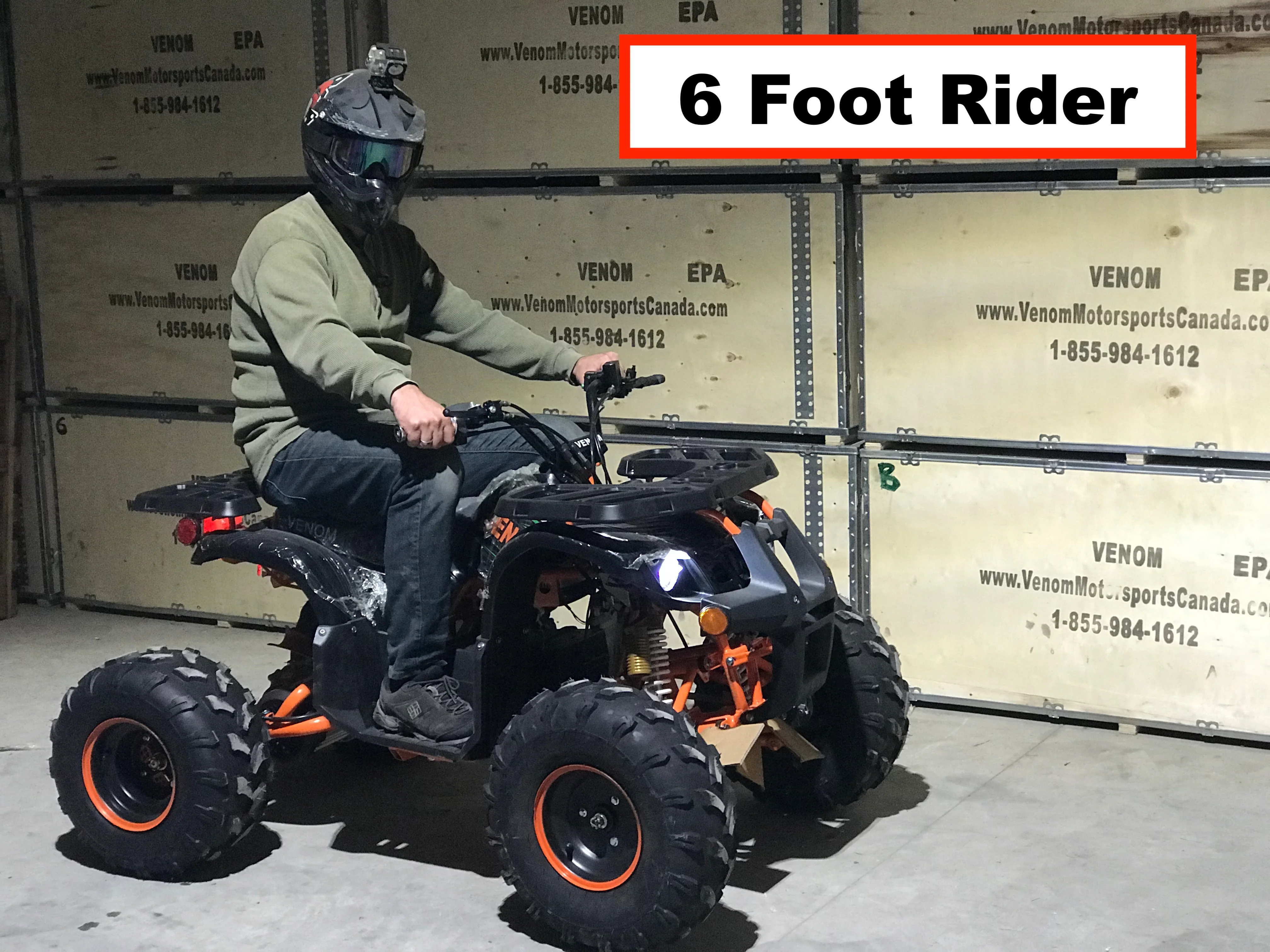 Venom E-Grizzly Electric ATV | 1500W Brushless | 48V - Image 18