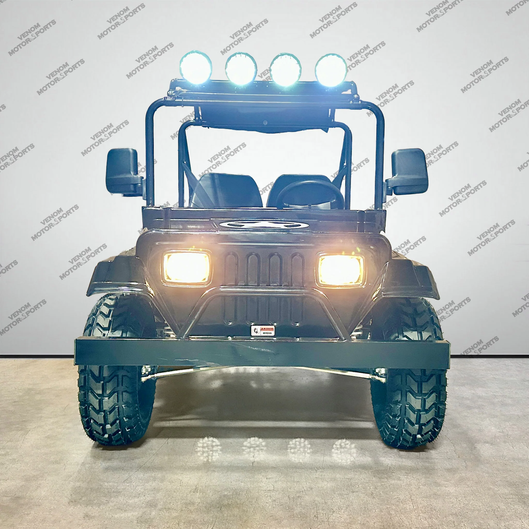 Venom 200cc Mini Jeep | Willys Edition | Full-Size | Automatic - Image 10