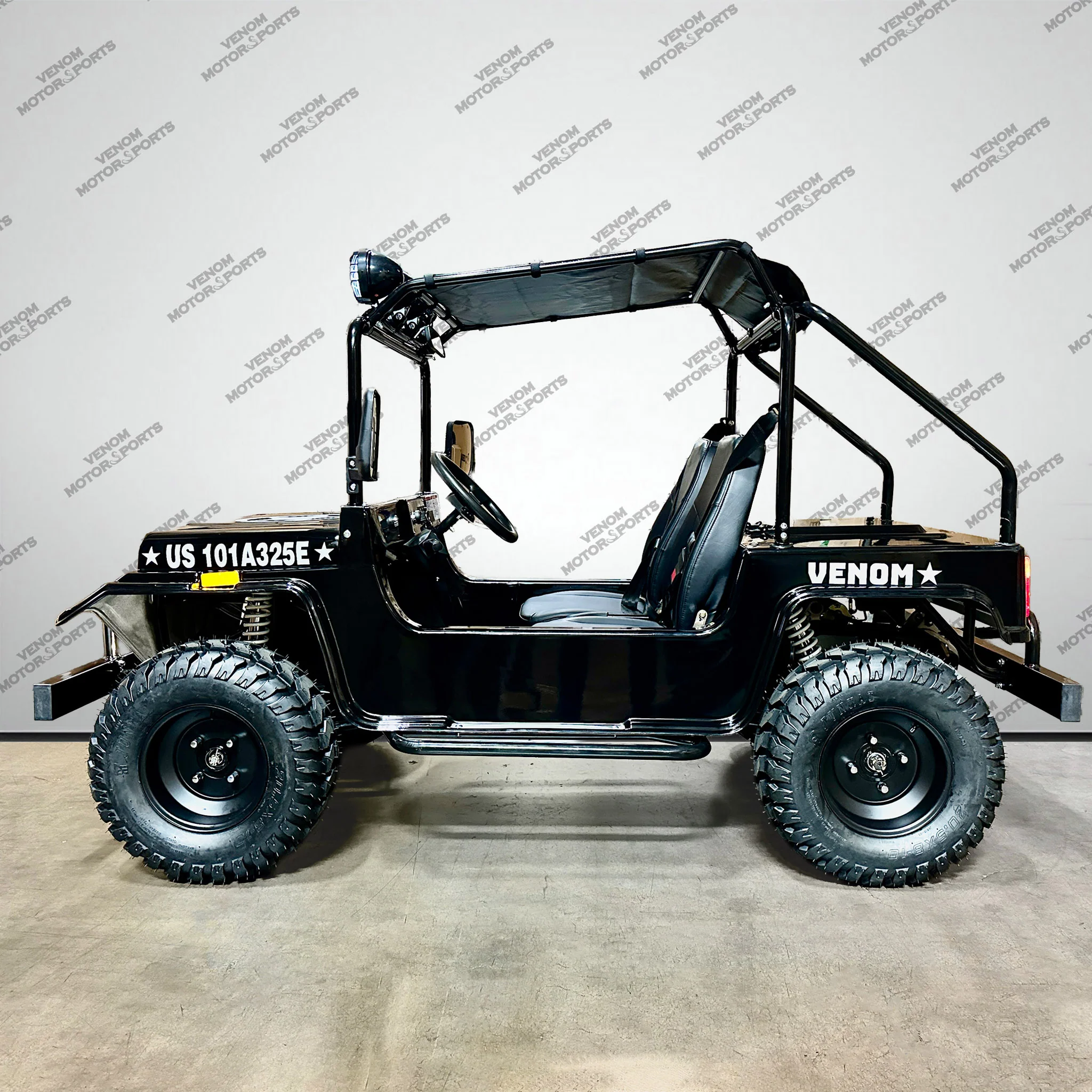 Venom 200cc Mini Jeep | Willys Edition | Full-Size | Automatic - Image 12