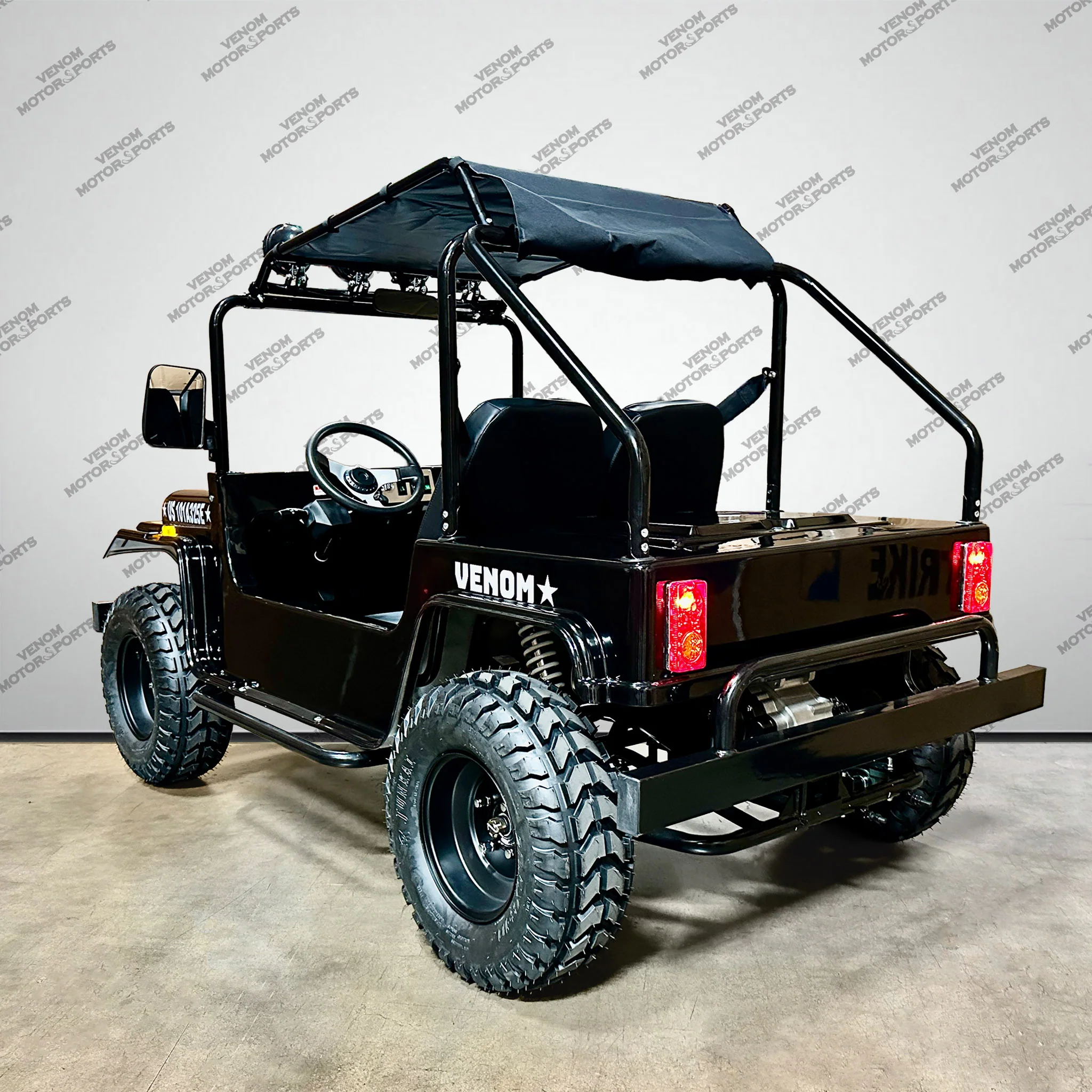 Venom 200cc Mini Jeep | Willys Edition | Full-Size | Automatic - Image 13
