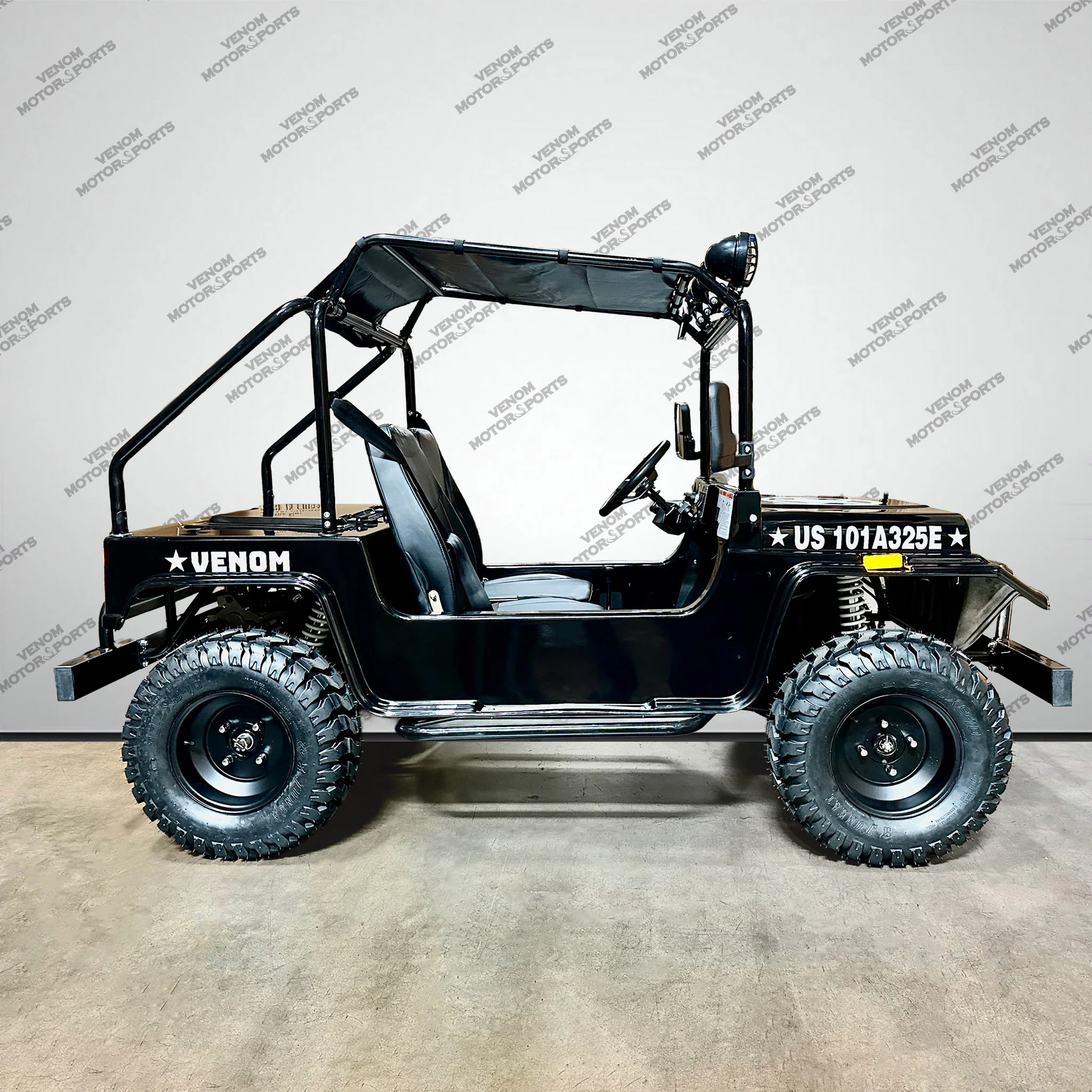 Venom 200cc Mini Jeep | Willys Edition | Full-Size | Automatic - Image 16