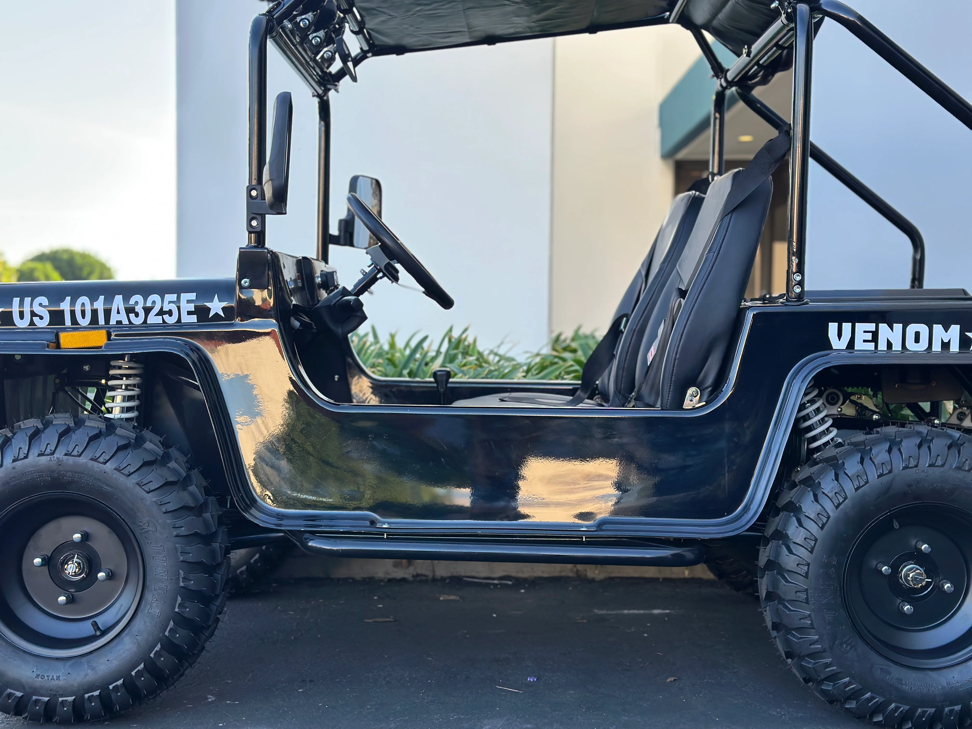 Venom 200cc Mini Jeep | Willys Edition | Full-Size | Automatic - Image 18