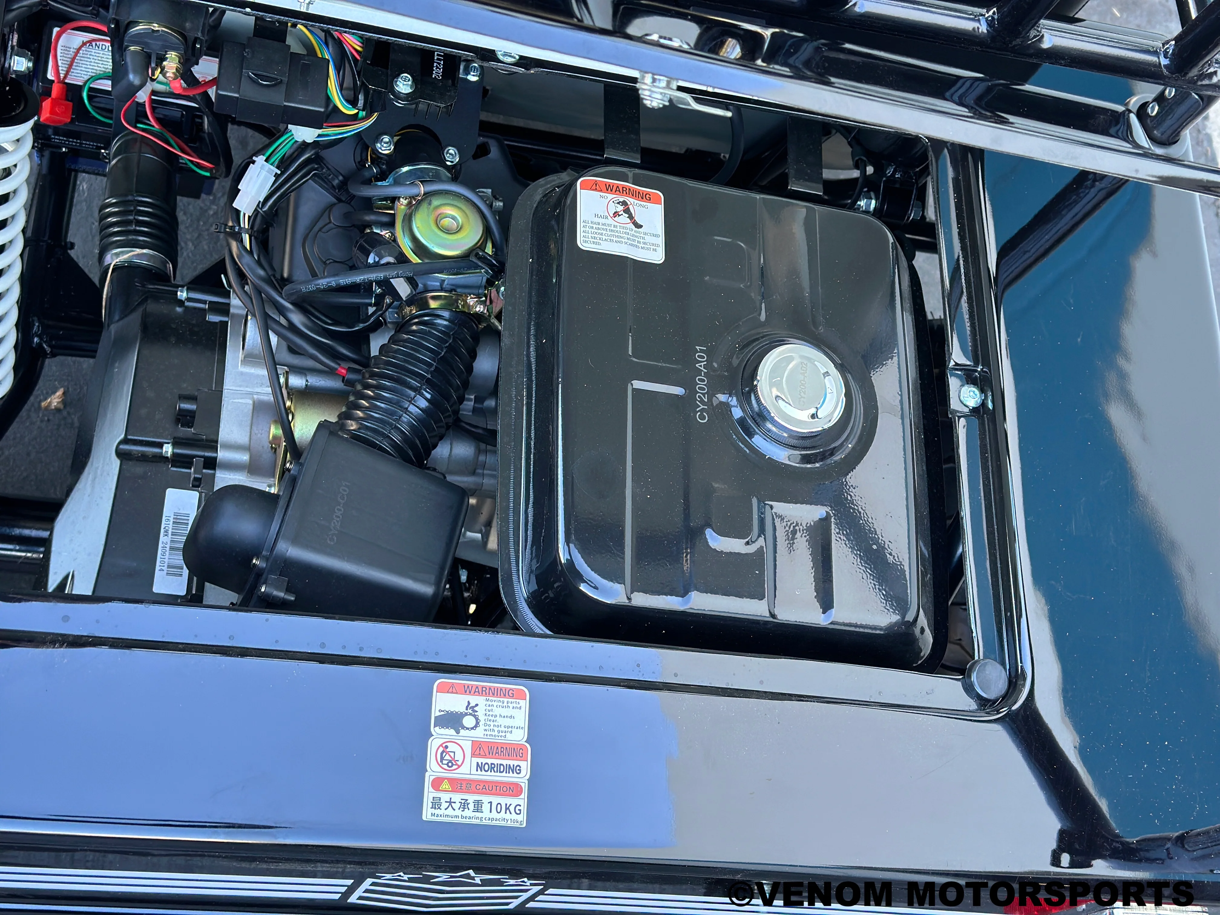 Venom 200cc Mini Jeep | Willys Edition | Full-Size | Automatic - Image 27