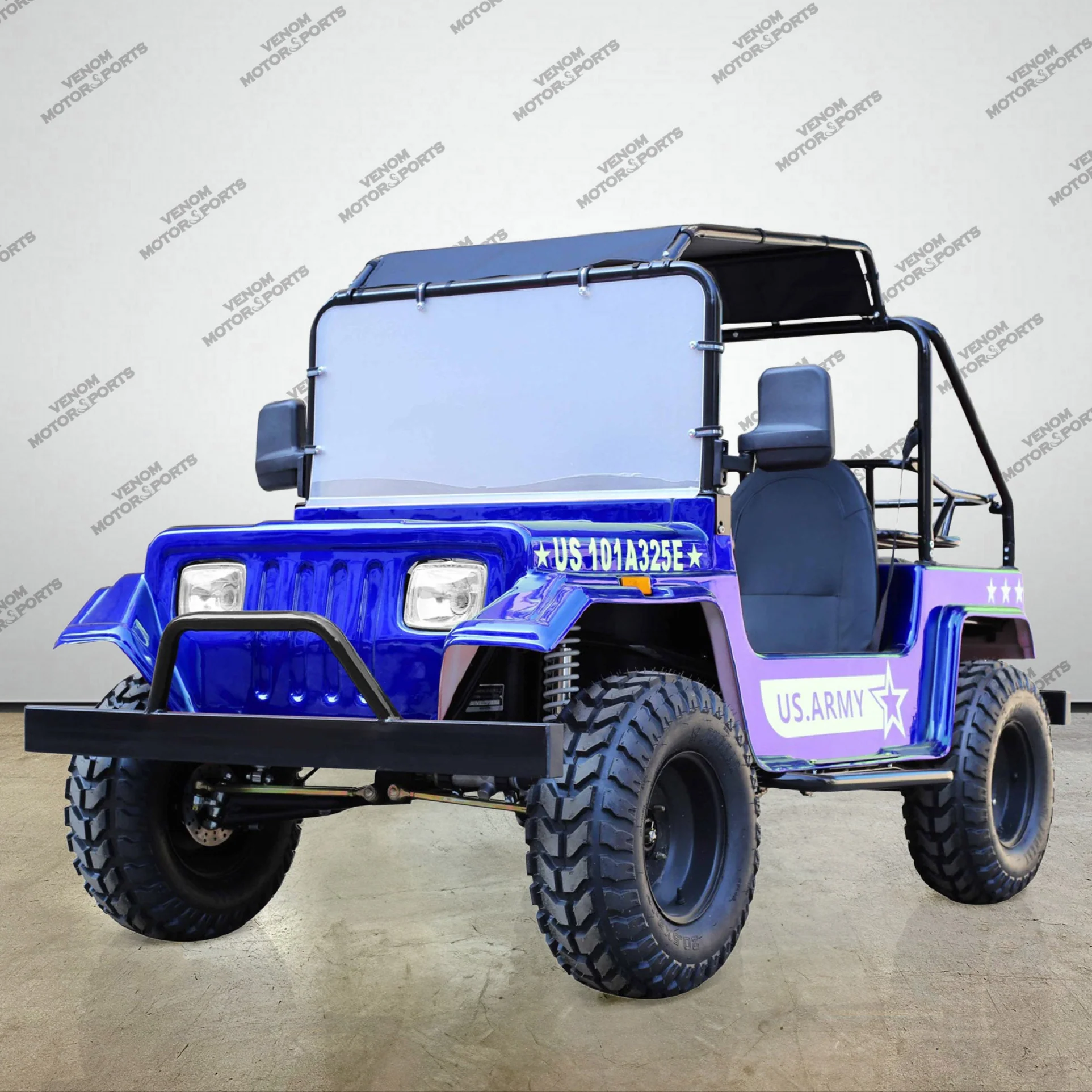 Venom 200cc Mini Jeep | Willys Edition | Full-Size | Automatic - Image 31