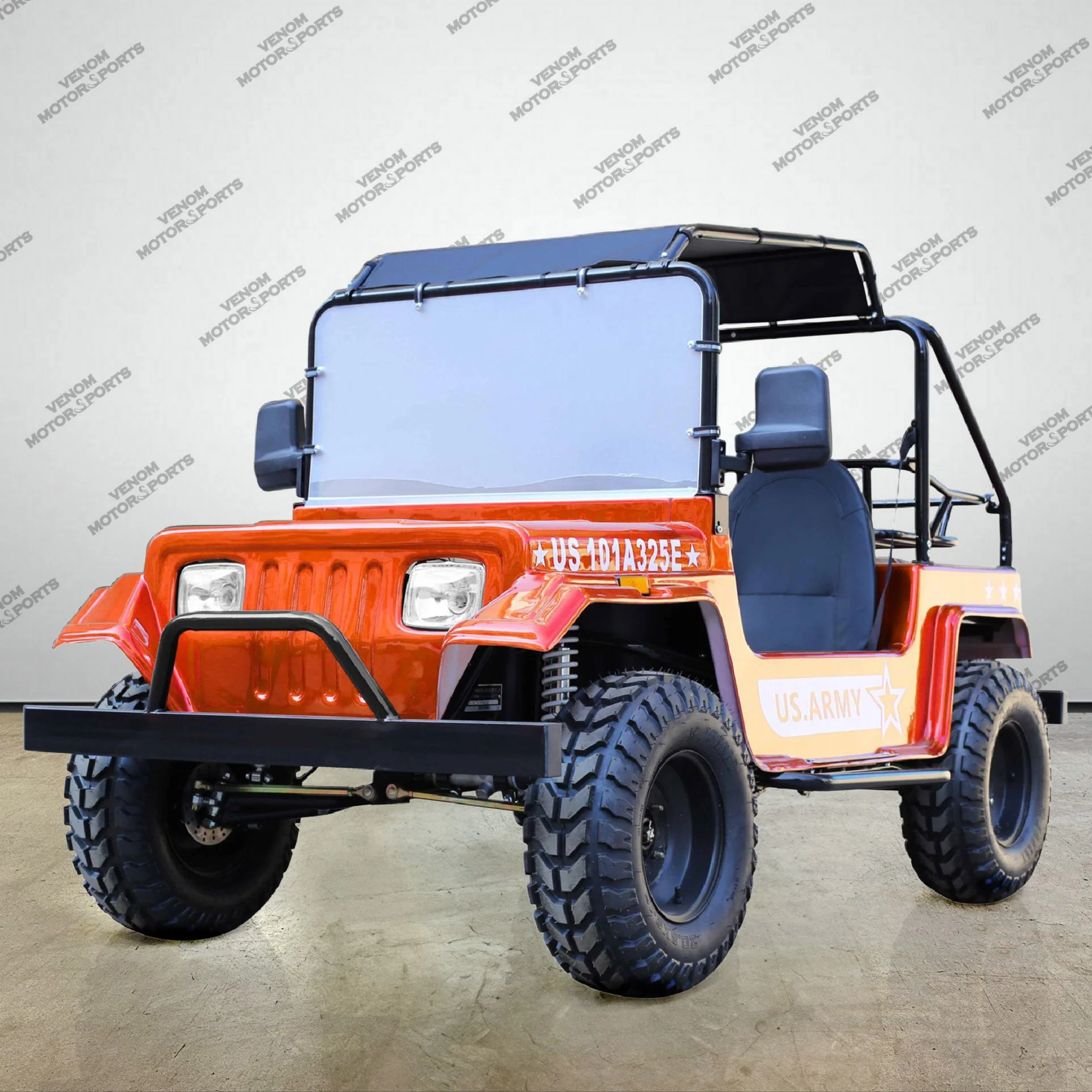 Venom 200cc Mini Jeep | Willys Edition | Full-Size | Automatic - Image 32
