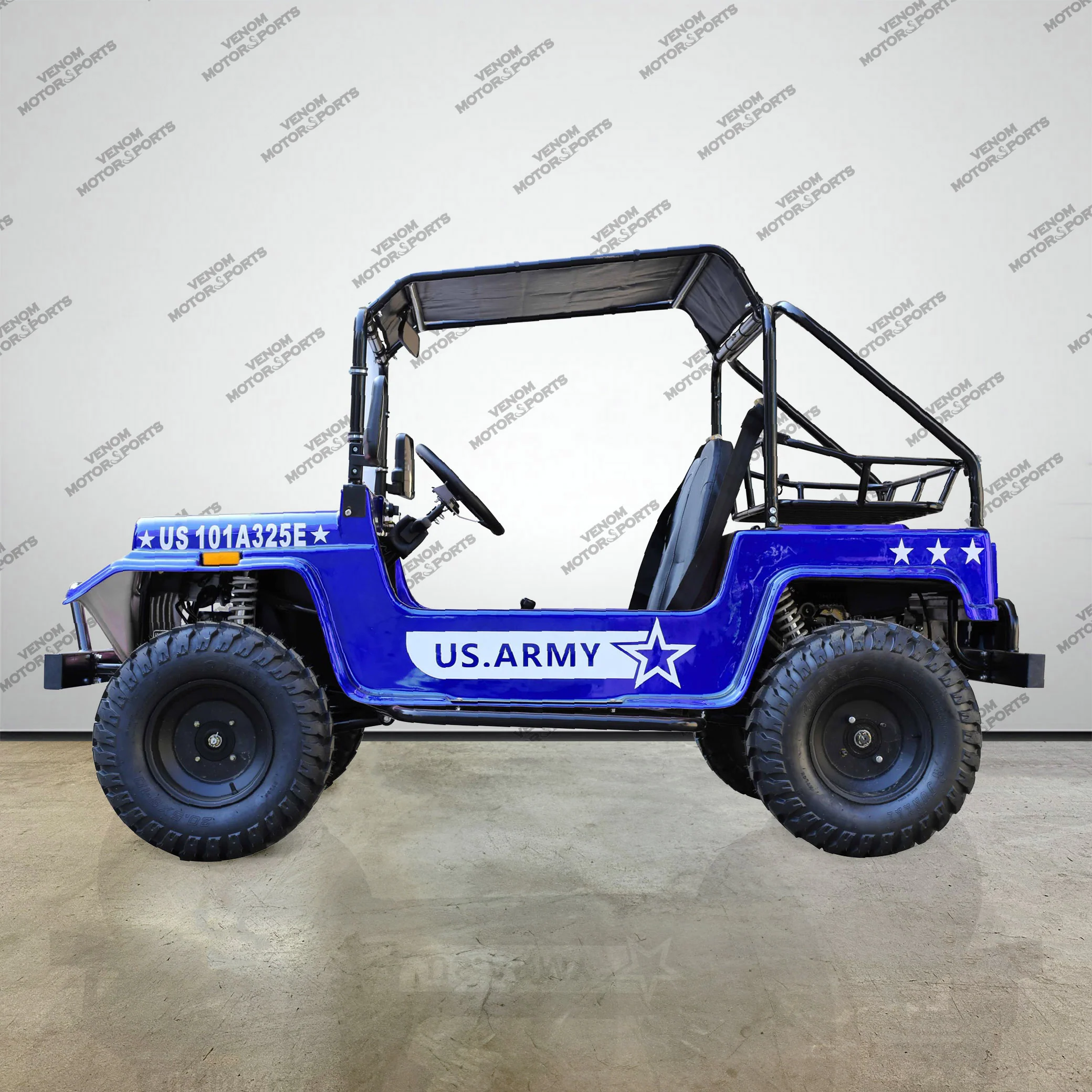 Venom 200cc Mini Jeep | Willys Edition | Full-Size | Automatic - Image 39