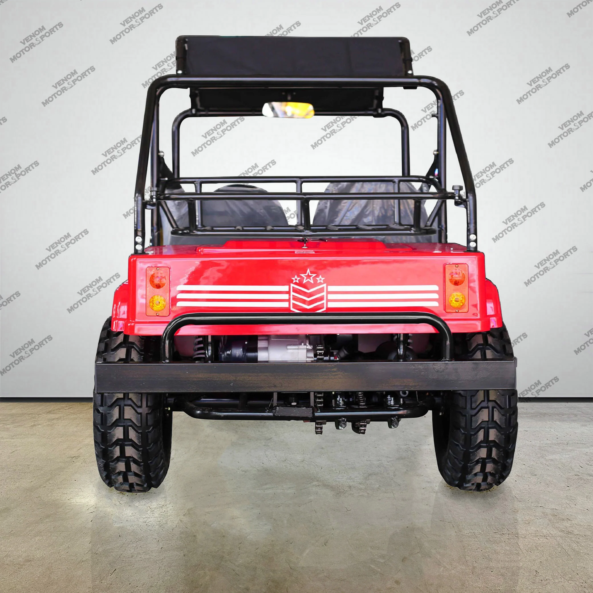Venom 200cc Mini Jeep | Willys Edition | Full-Size | Automatic - Image 46