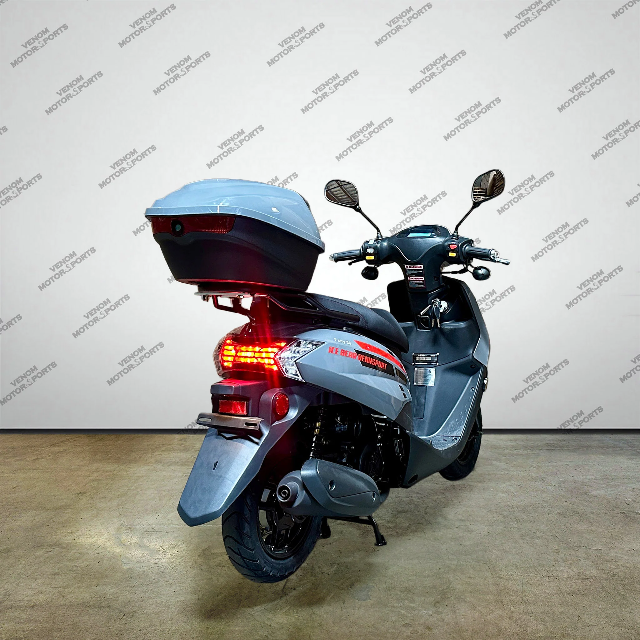 Venom Cali Moped | 50cc Scooter | Automatic Transmission - Image 11