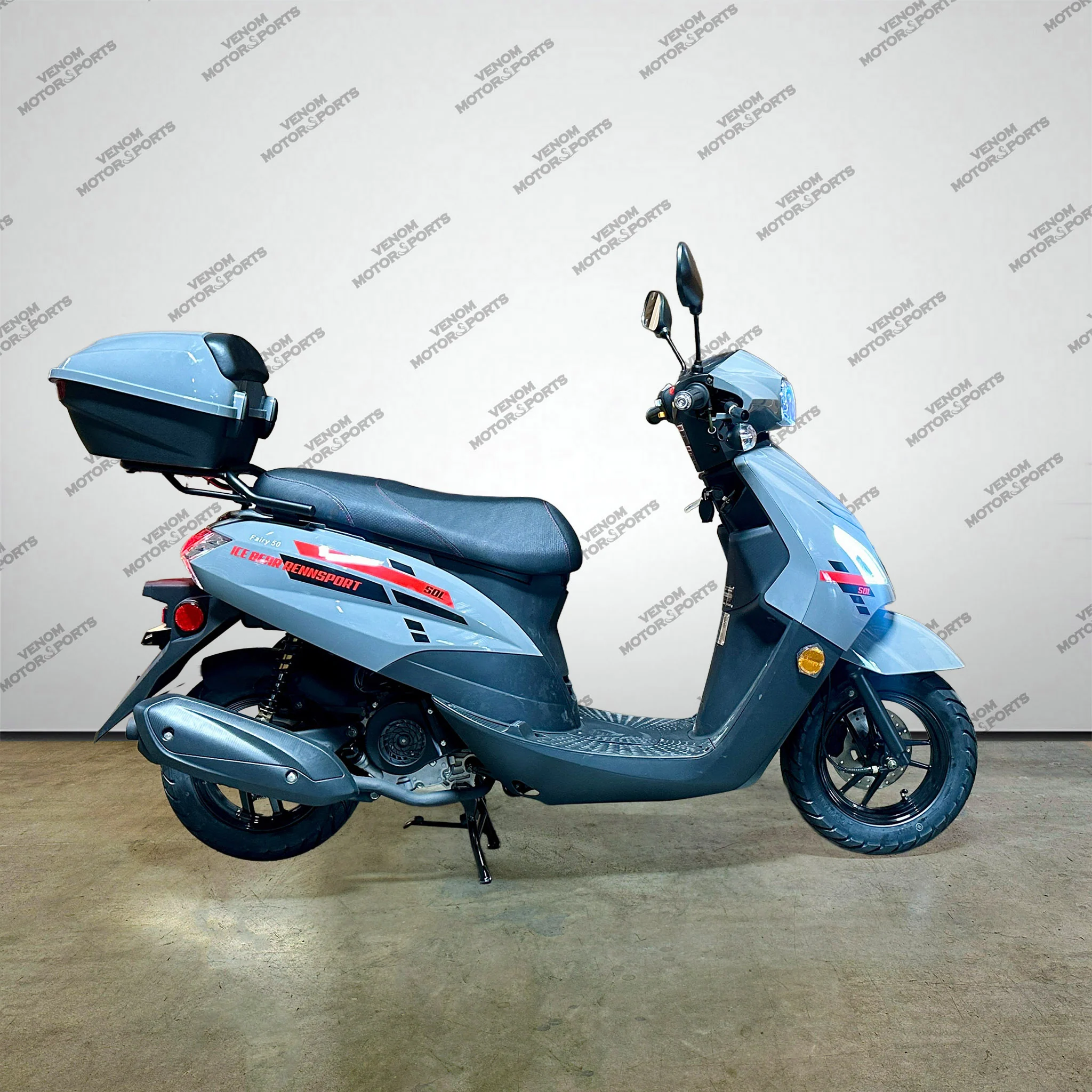 Venom Cali Moped | 50cc Scooter | Automatic Transmission - Image 12