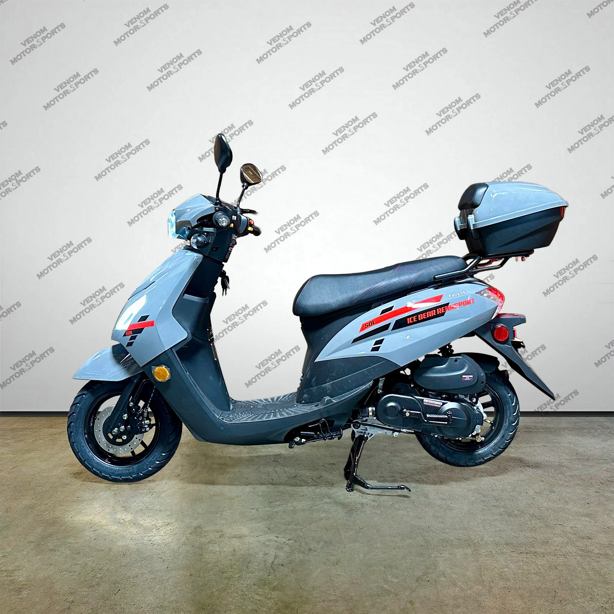 Venom Cali Moped | 50cc Scooter | Automatic Transmission - Image 6