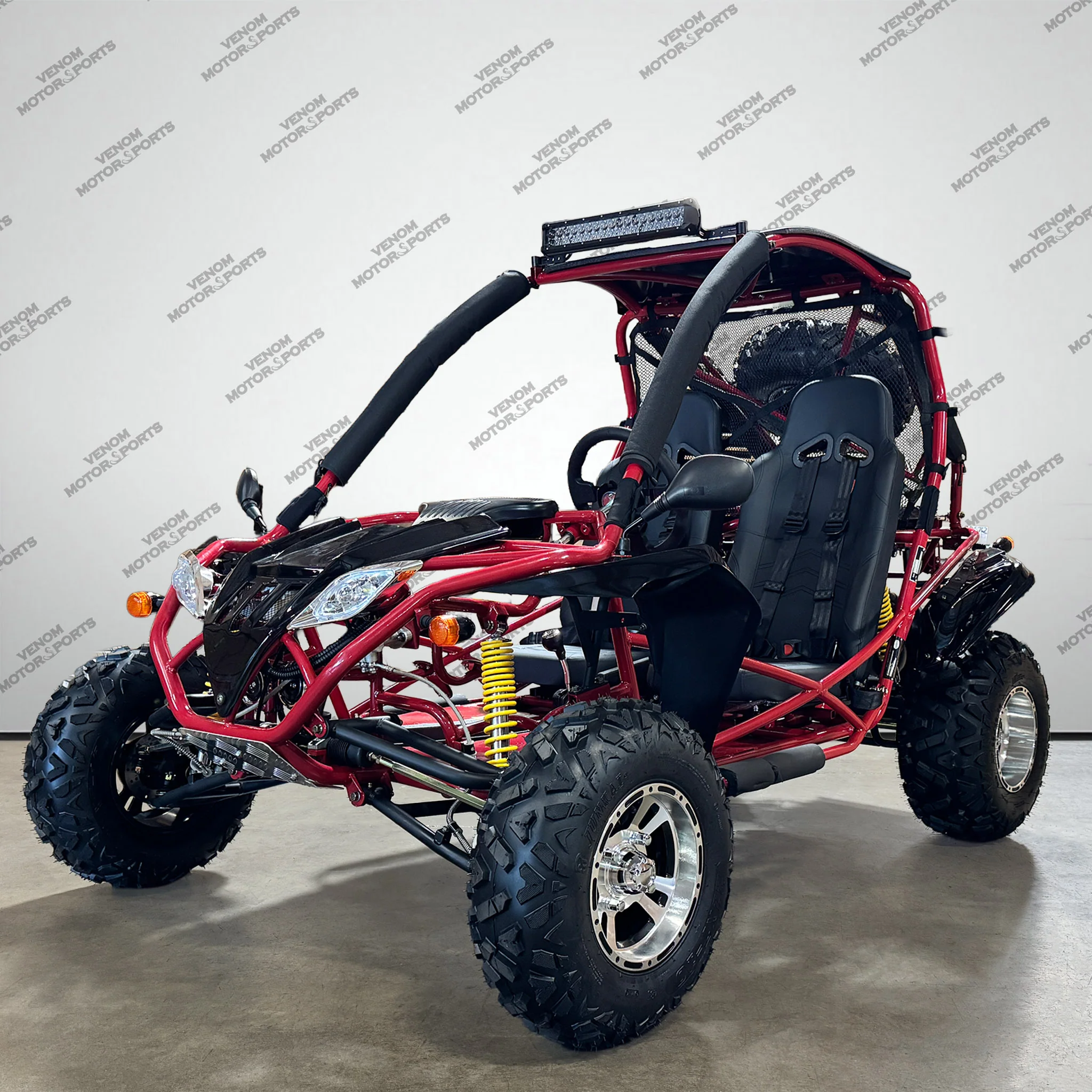 Venom Captain Go Kart | 2-Seater | 200cc | Automatic + Reverse - Image 36