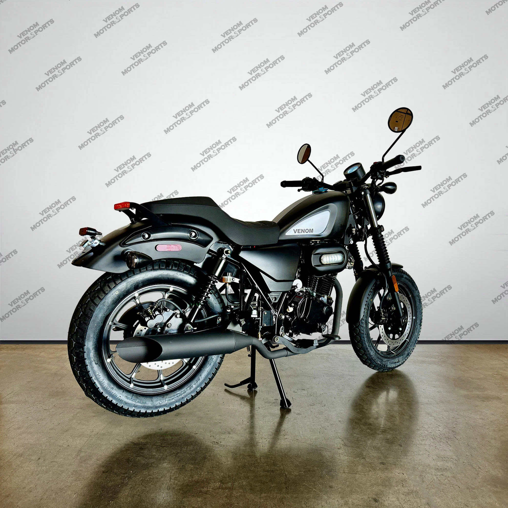 Venom Ghost | 250cc Chopper | 5 Speed | Matte Black - Image 12