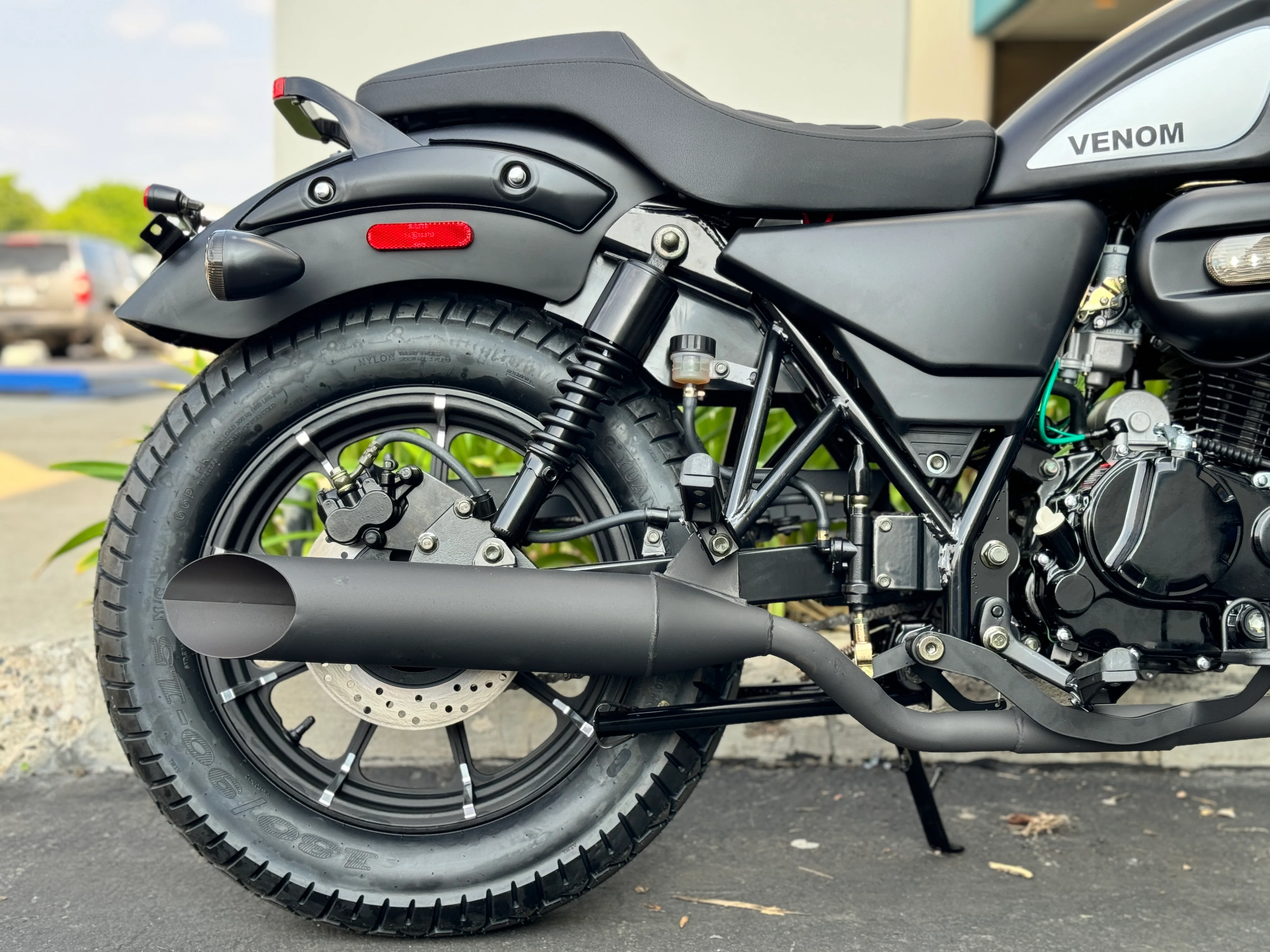 Venom Ghost | 250cc Chopper | 5 Speed | Matte Black - Image 13