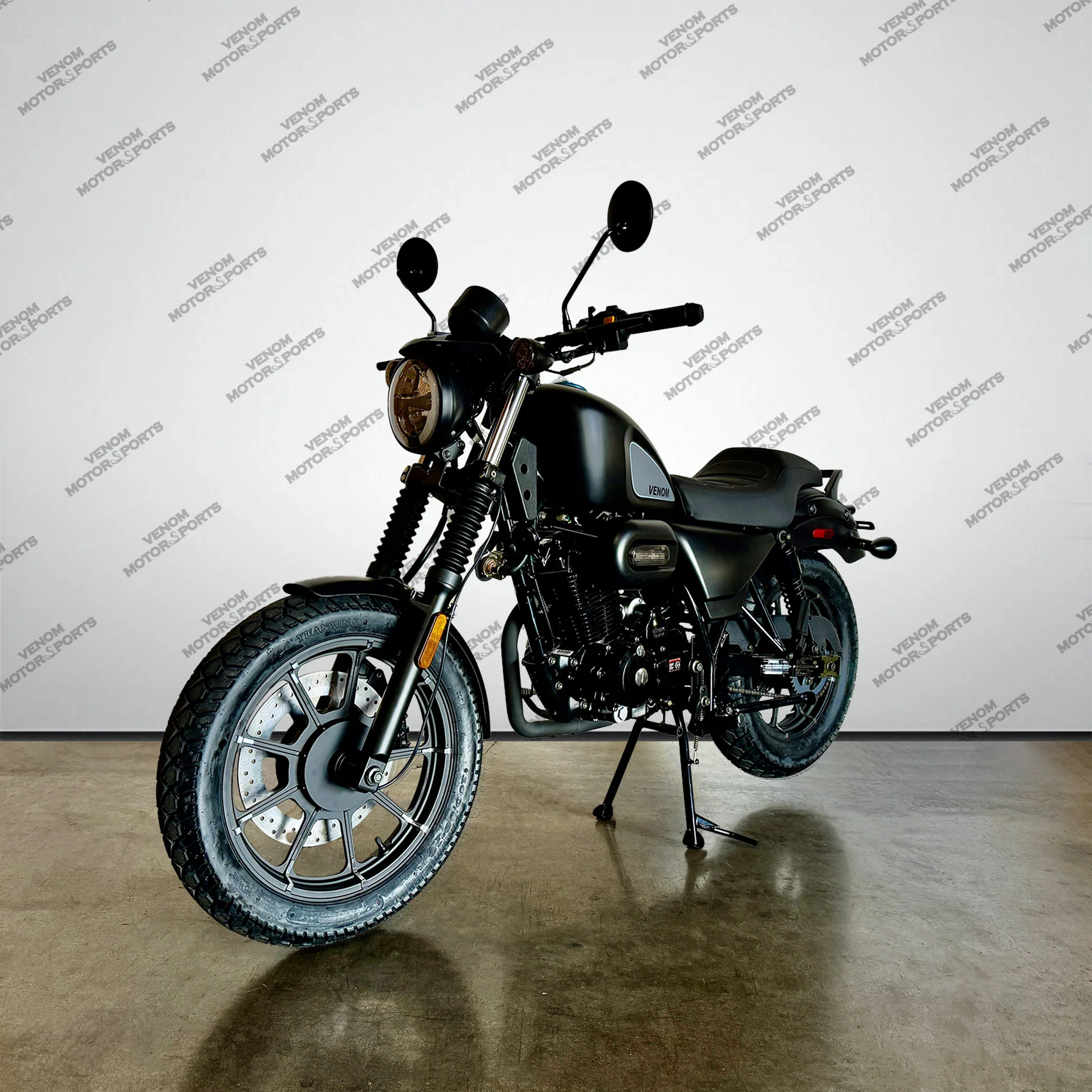 Venom Ghost | 250cc Chopper | 5 Speed | Matte Black - Image 17
