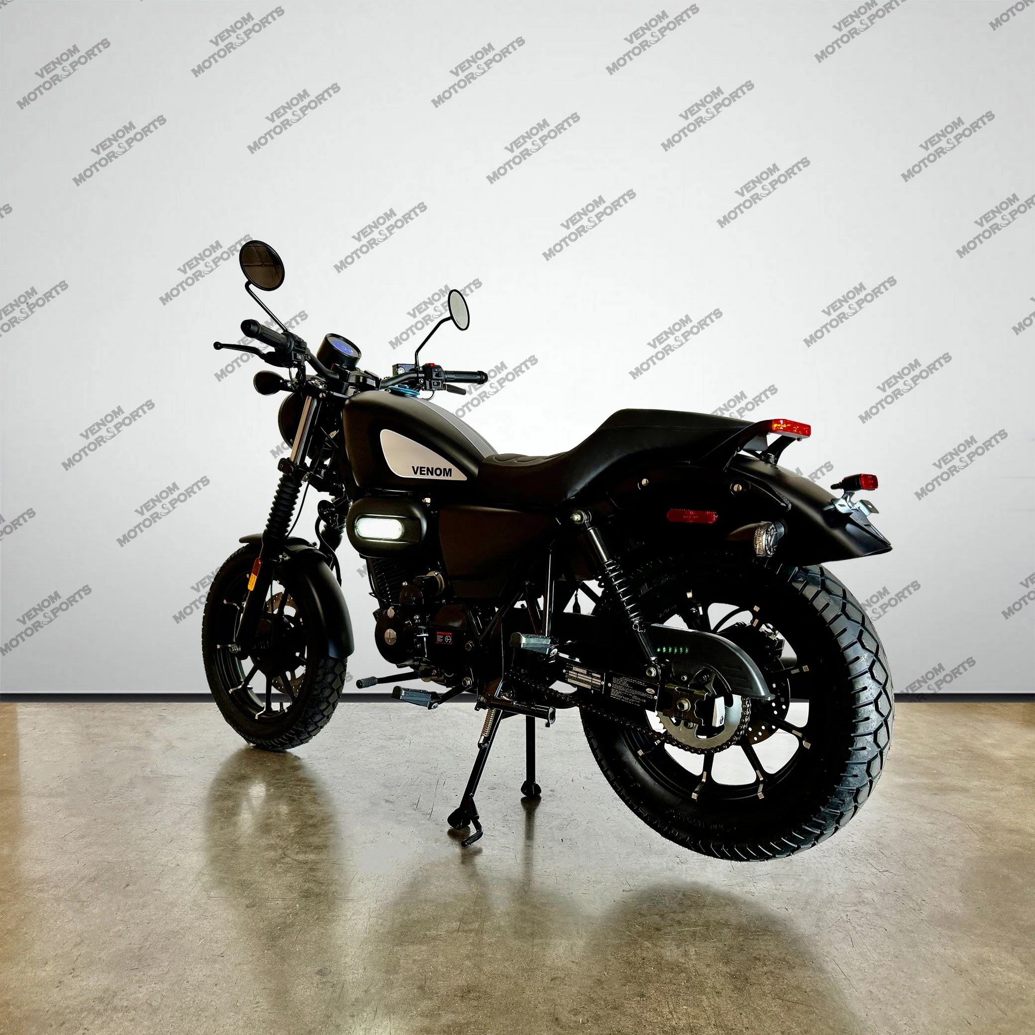 Venom Ghost | 250cc Chopper | 5 Speed | Matte Black - Image 18