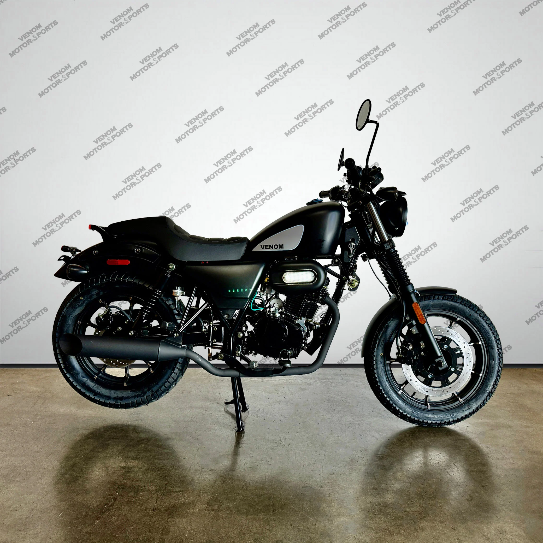 Venom Ghost | 250cc Chopper | 5 Speed | Matte Black - Image 4