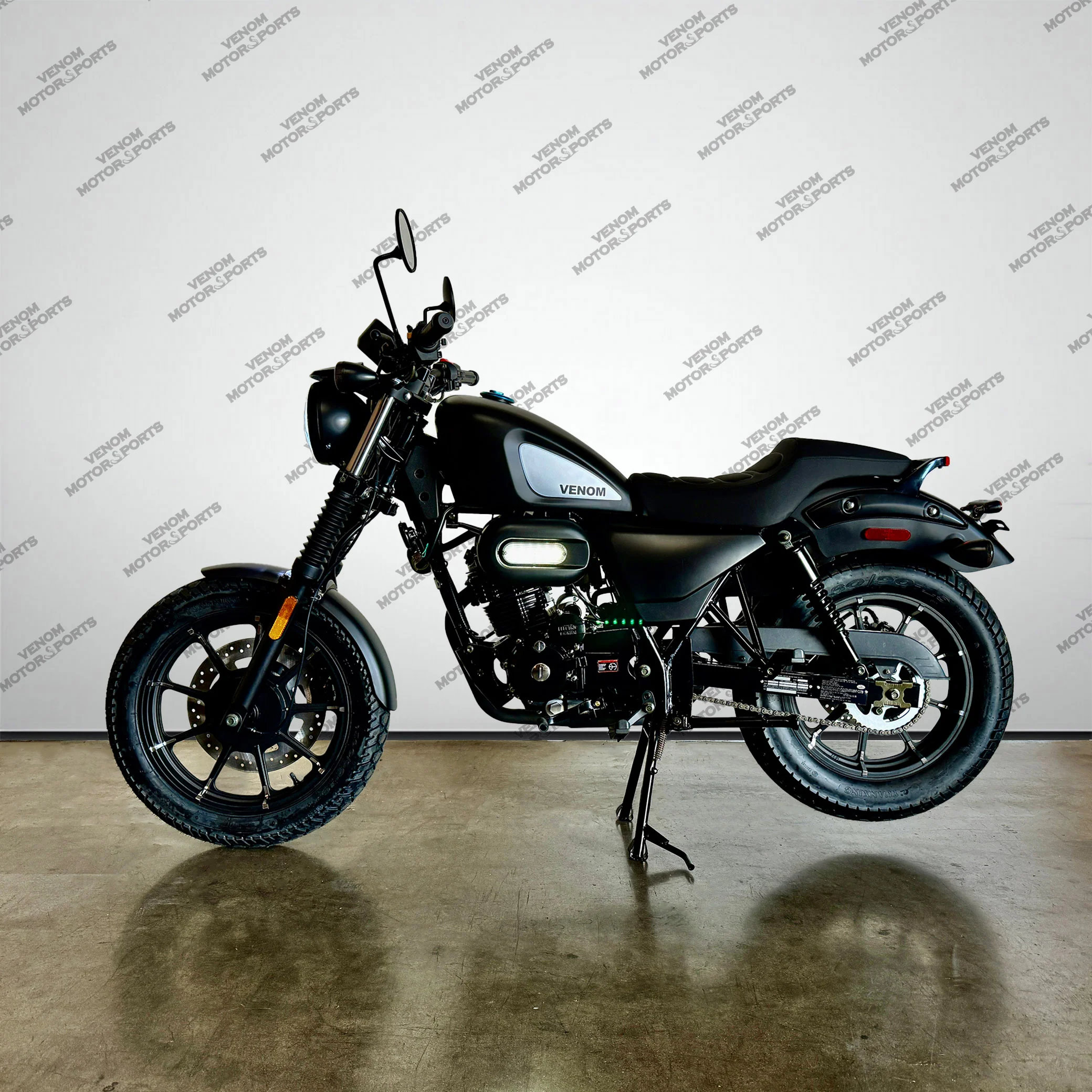 Venom Ghost | 250cc Chopper | 5 Speed | Matte Black - Image 5
