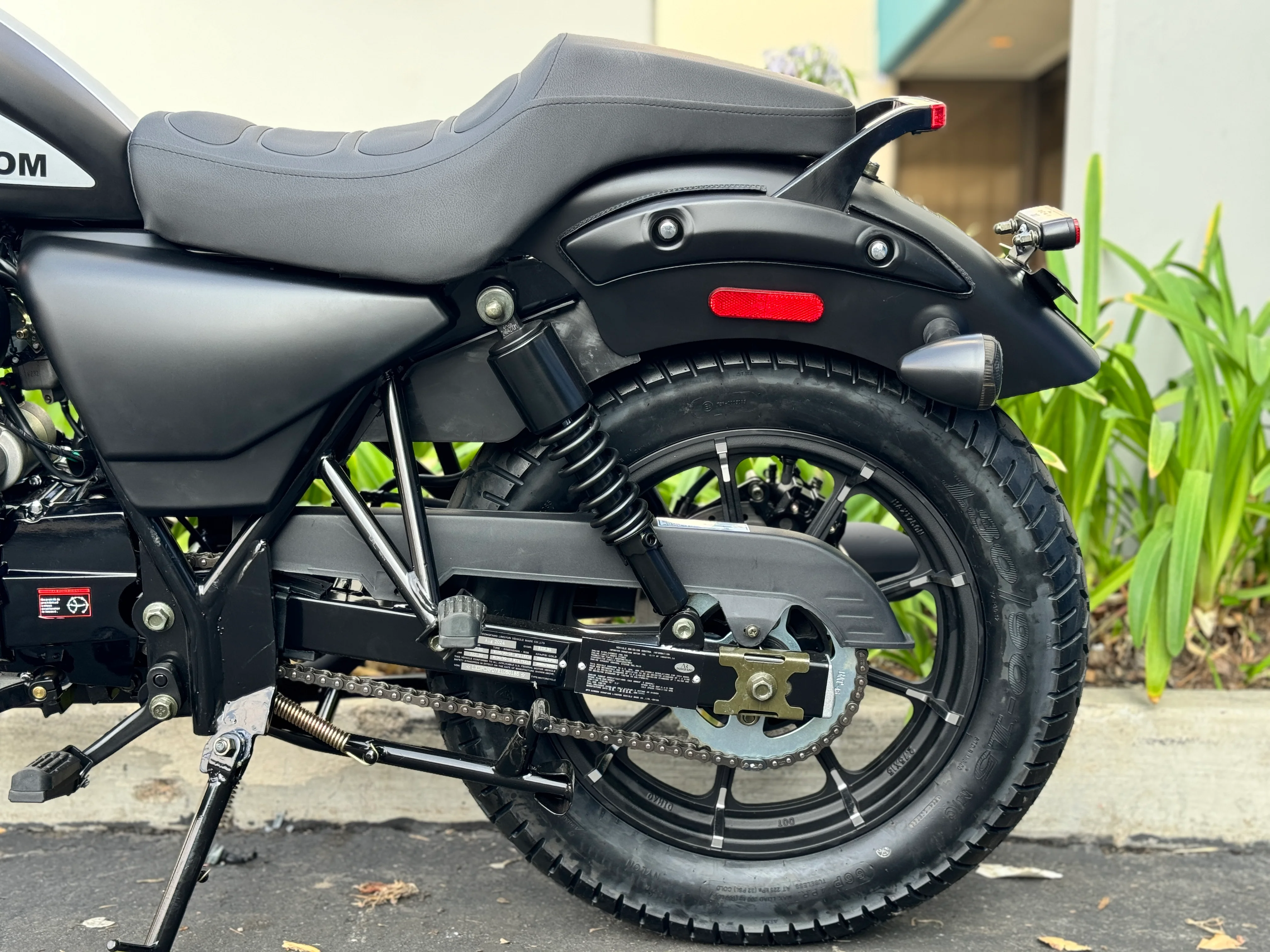 Venom Ghost | 250cc Chopper | 5 Speed | Matte Black - Image 8