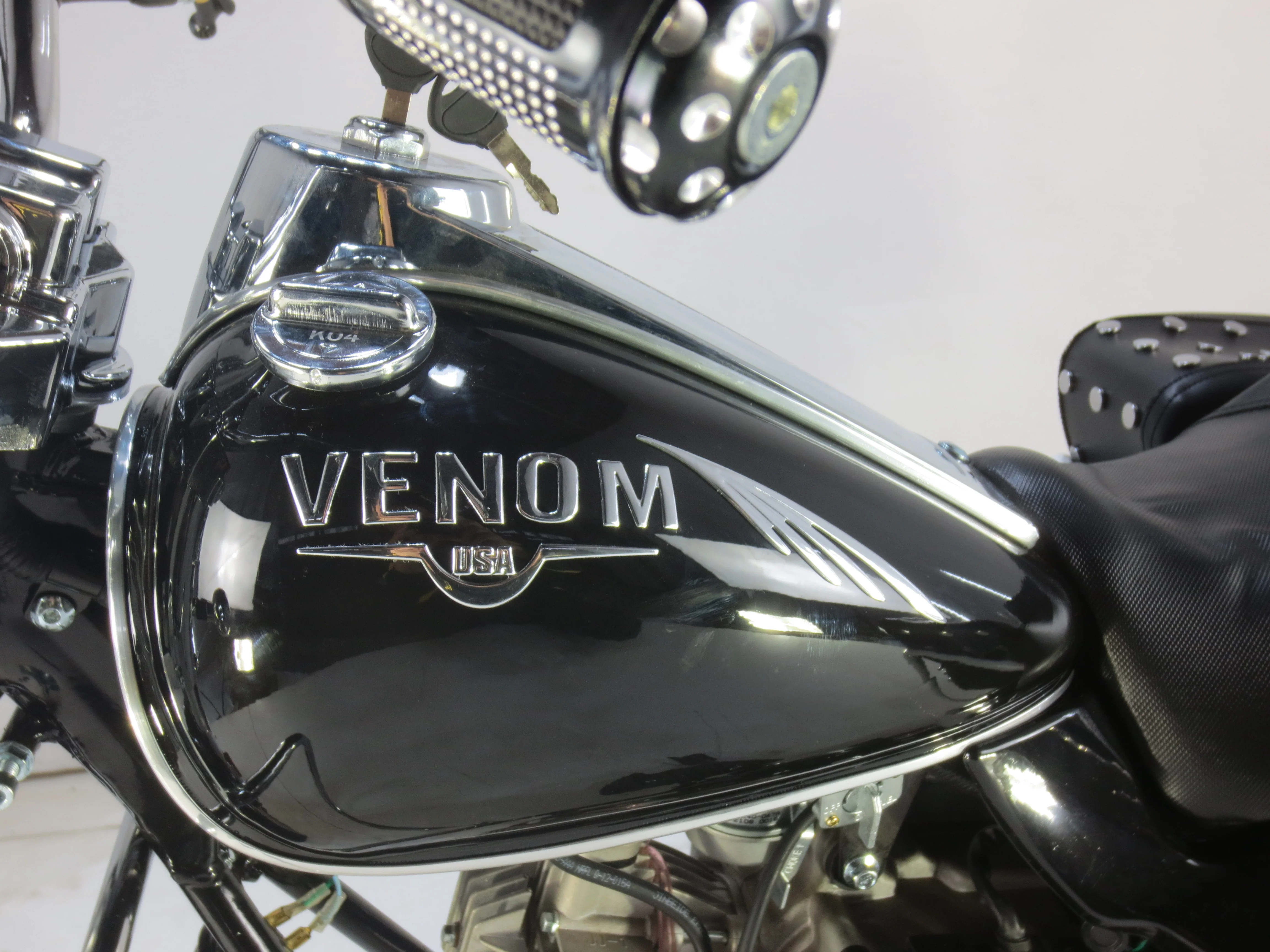 Venom FatBoy | 50cc Kids Mini Chopper | Automatic Transmission - Image 12