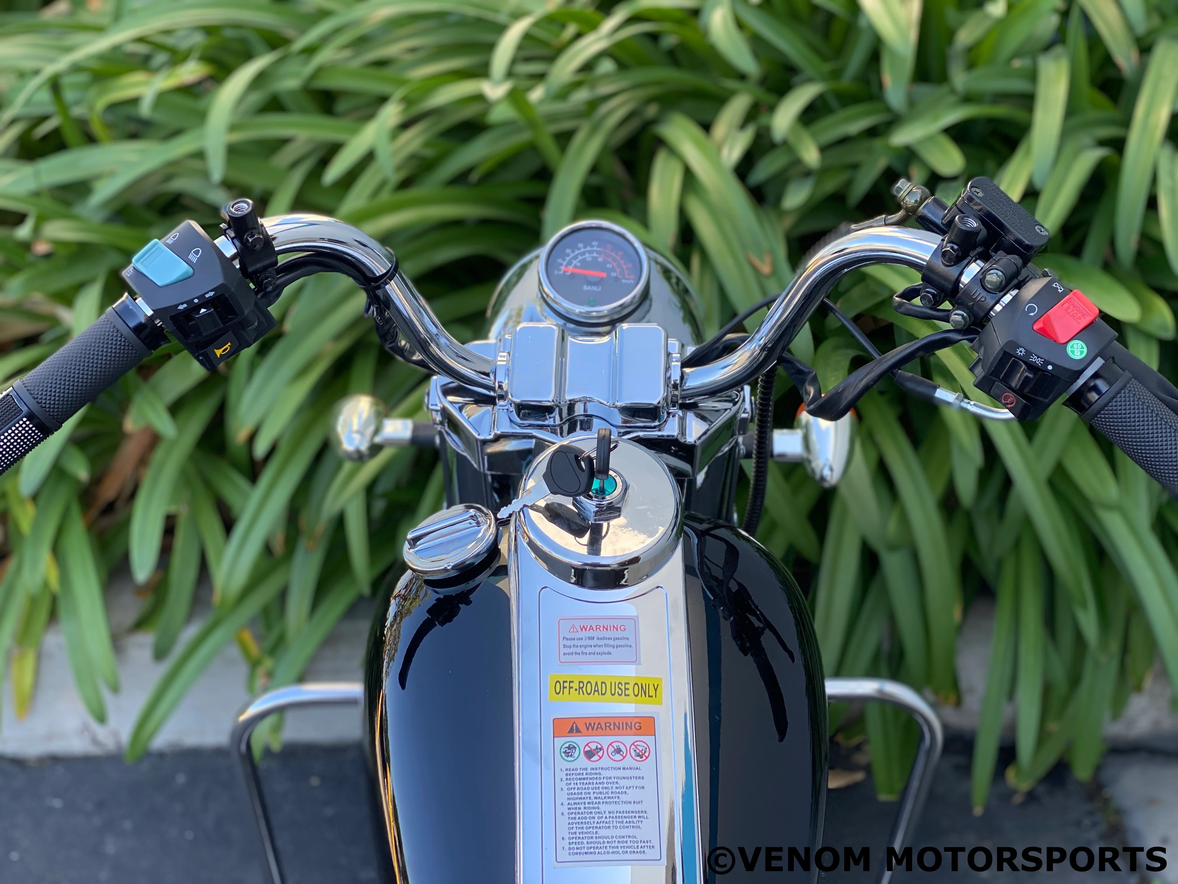 Venom FatBoy | 50cc Kids Mini Chopper | Automatic Transmission - Image 7