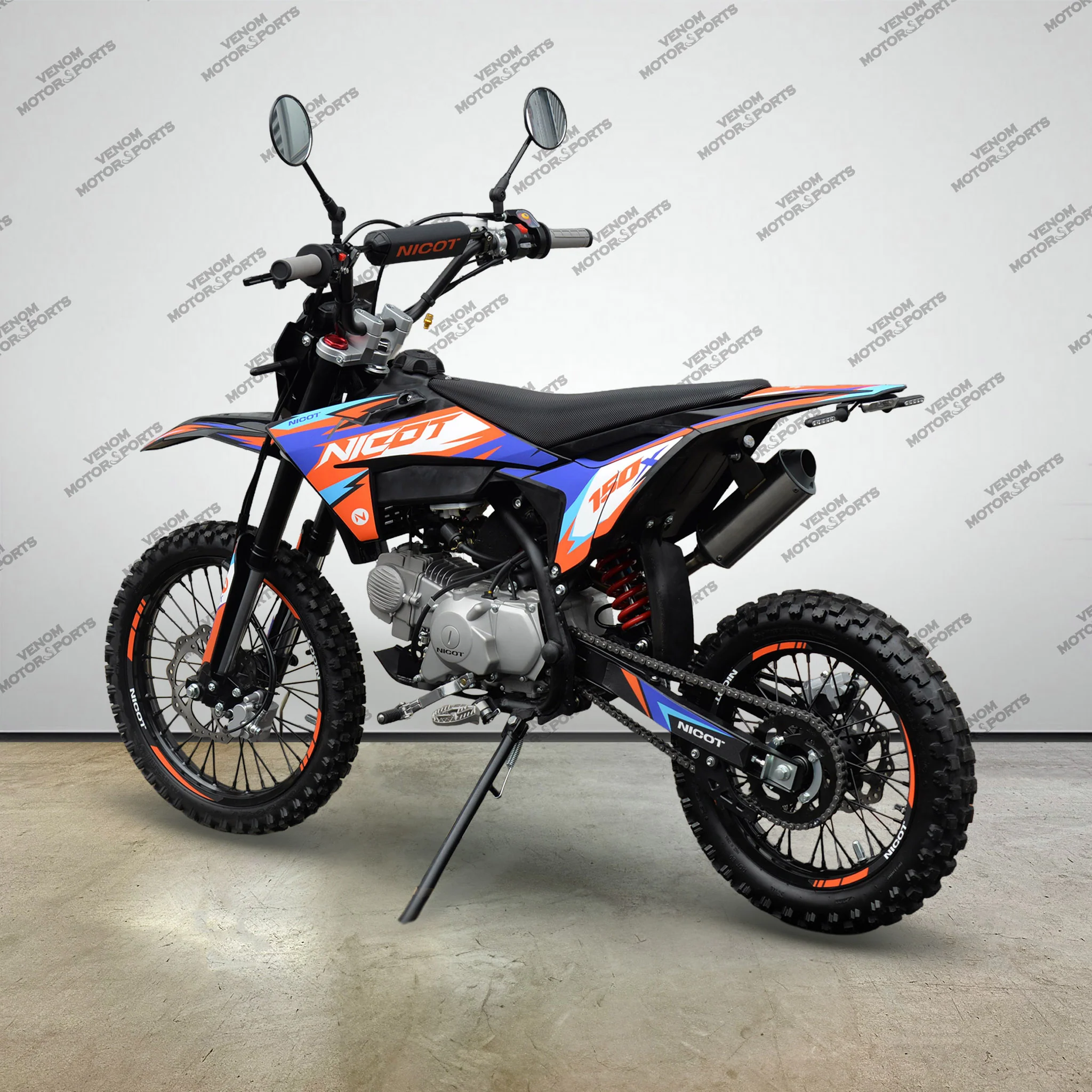 Venom Nicot 150X | 150cc EFI Dirt Bike | 4 Speed - Image 12