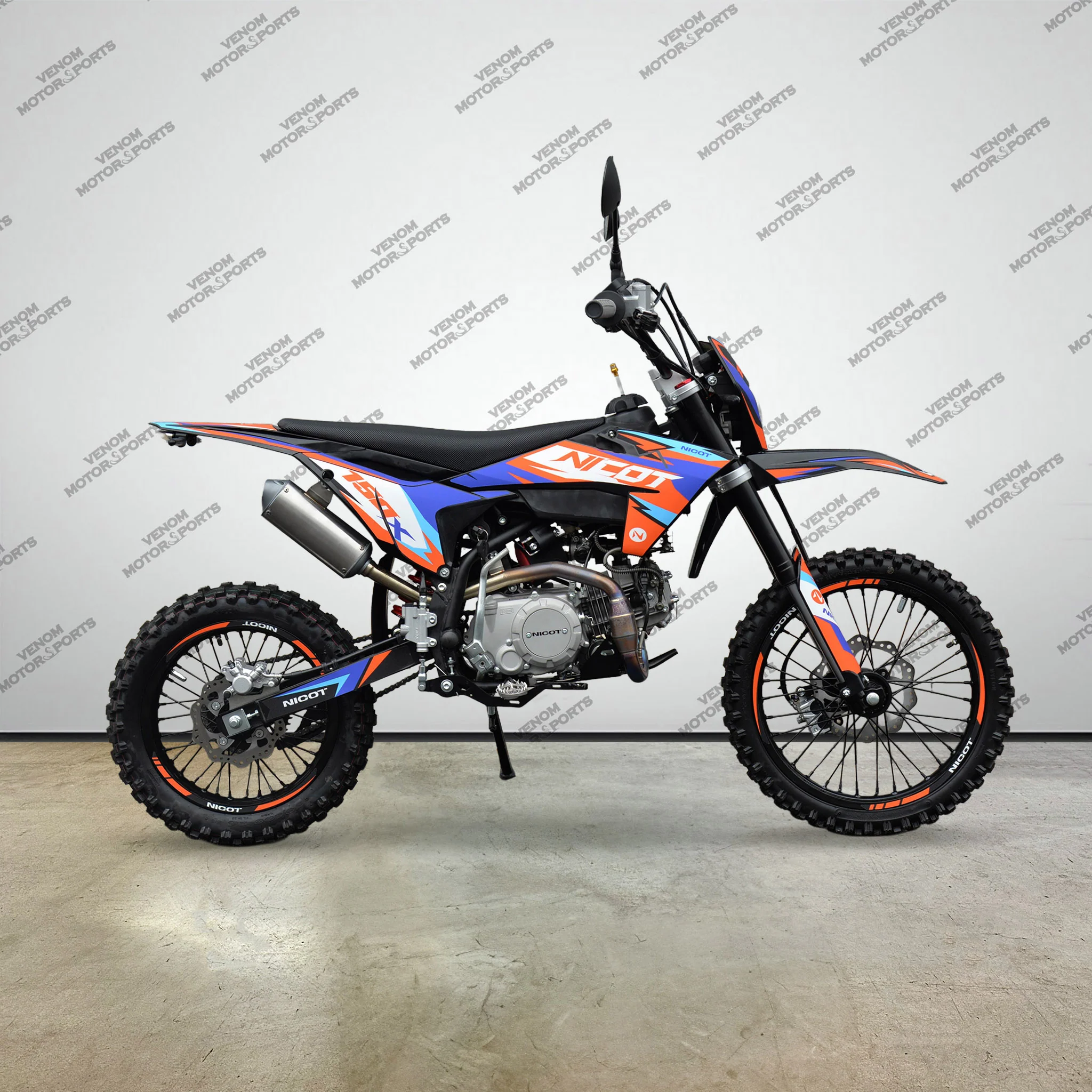 Venom Nicot 150X | 150cc EFI Dirt Bike | 4 Speed - Image 3