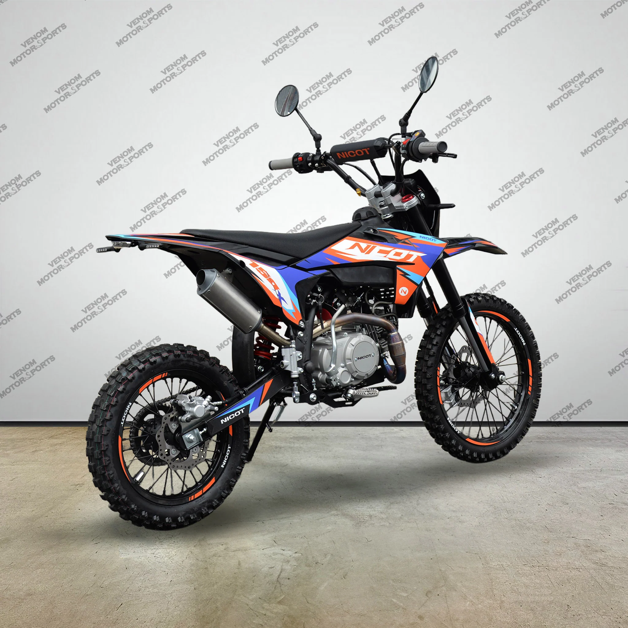 Venom Nicot 150X | 150cc EFI Dirt Bike | 4 Speed - Image 5