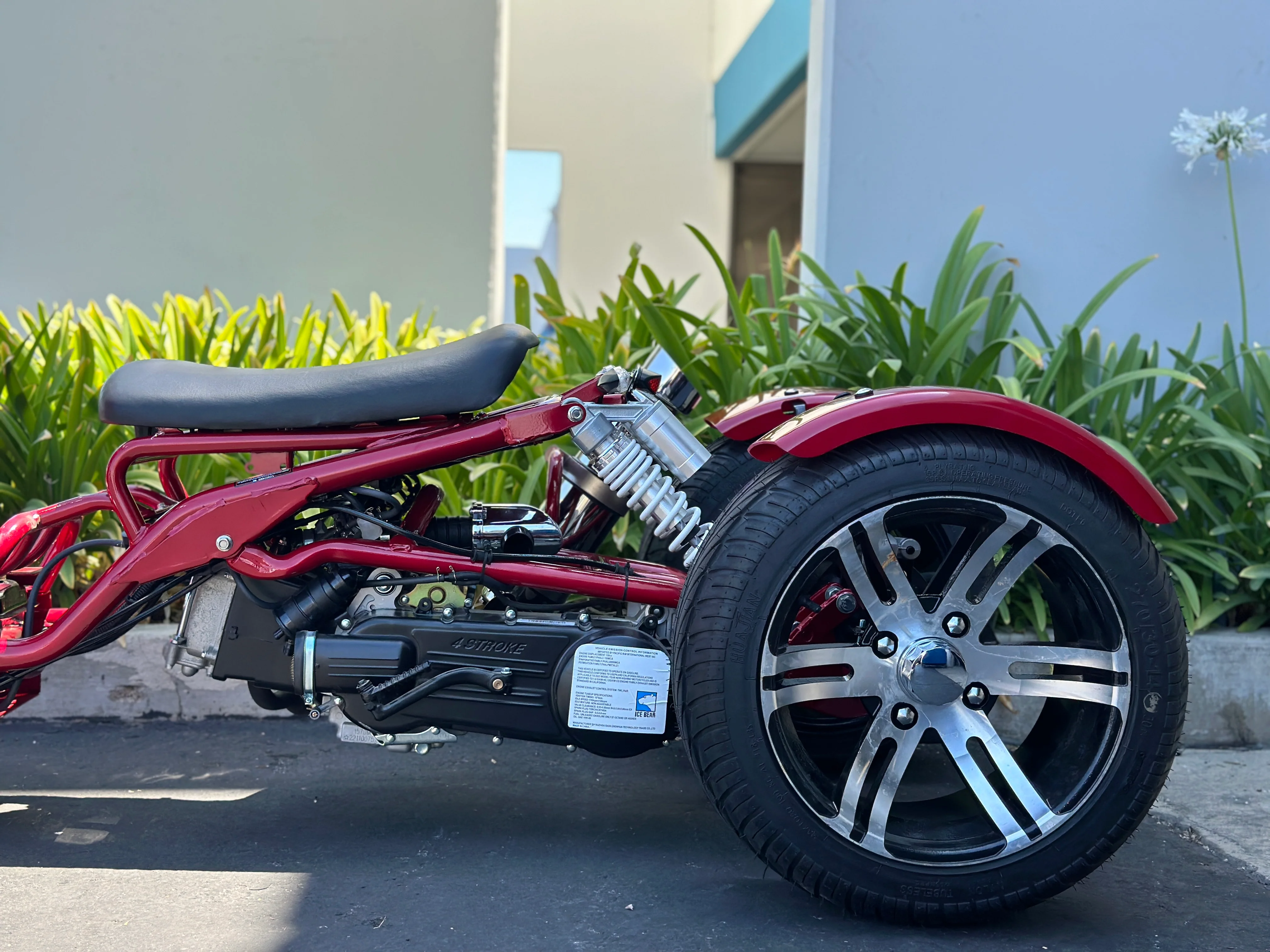 Venom Reckless Trike | 150cc 3-Wheeler | Automatic Transmission - Image 20