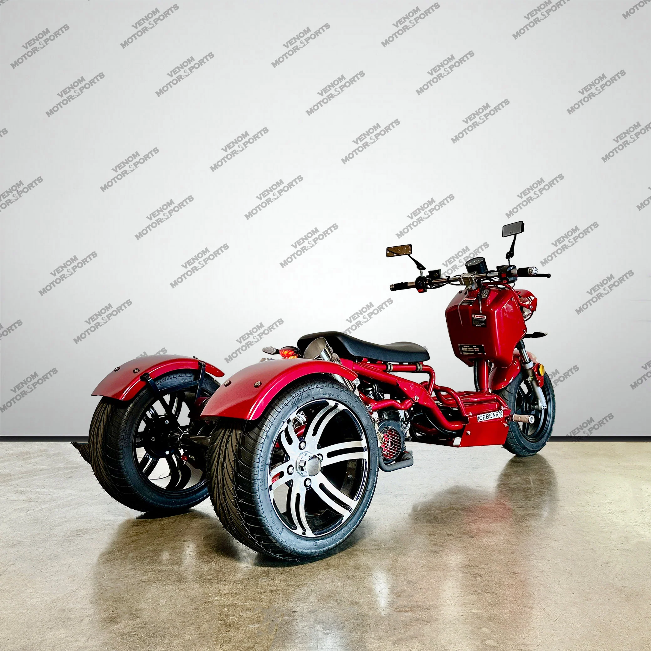 Venom Reckless Trike | 50cc 3-Wheeler | Automatic Transmission - Image 26