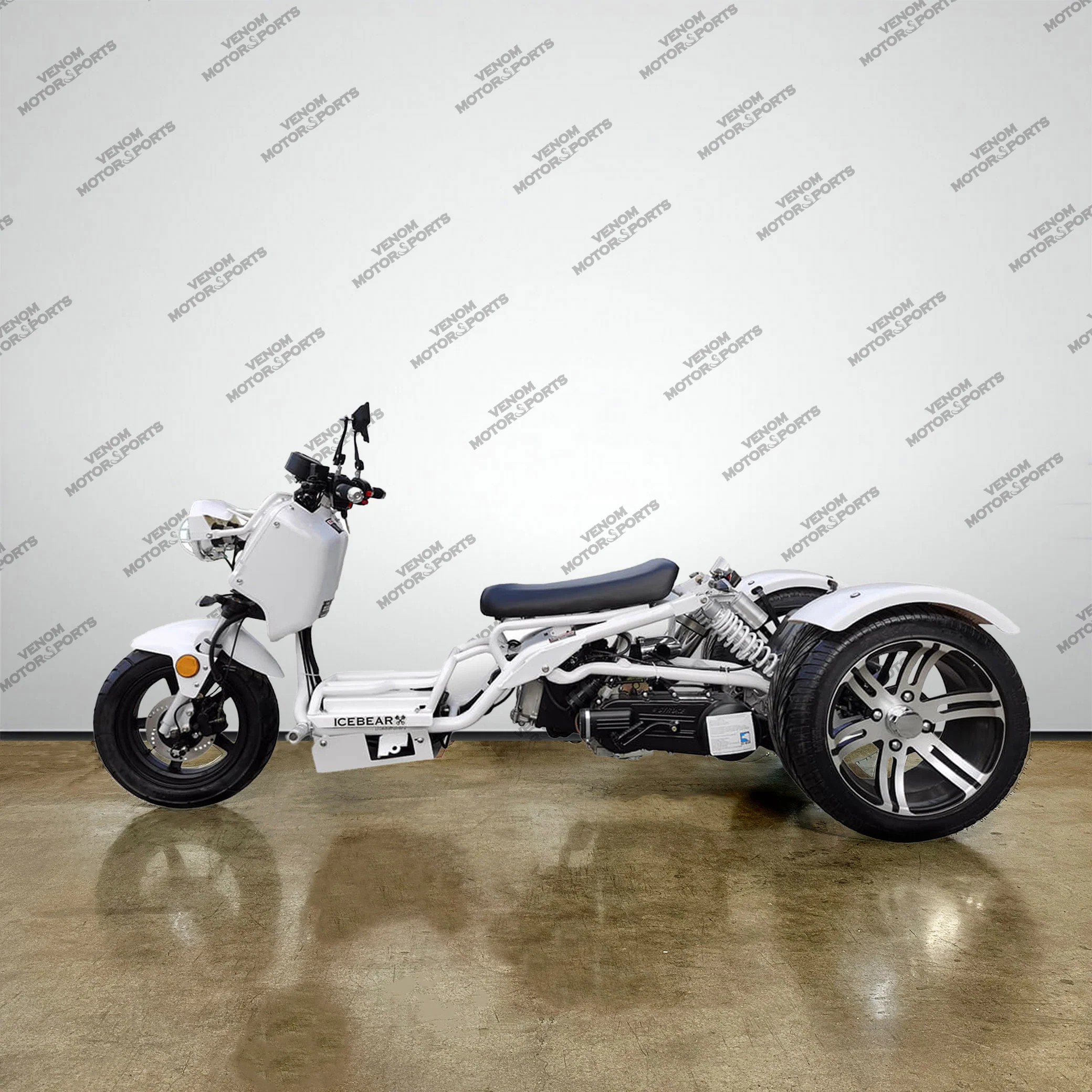 Venom Reckless Trike | 50cc 3-Wheeler | Automatic Transmission - Image 27